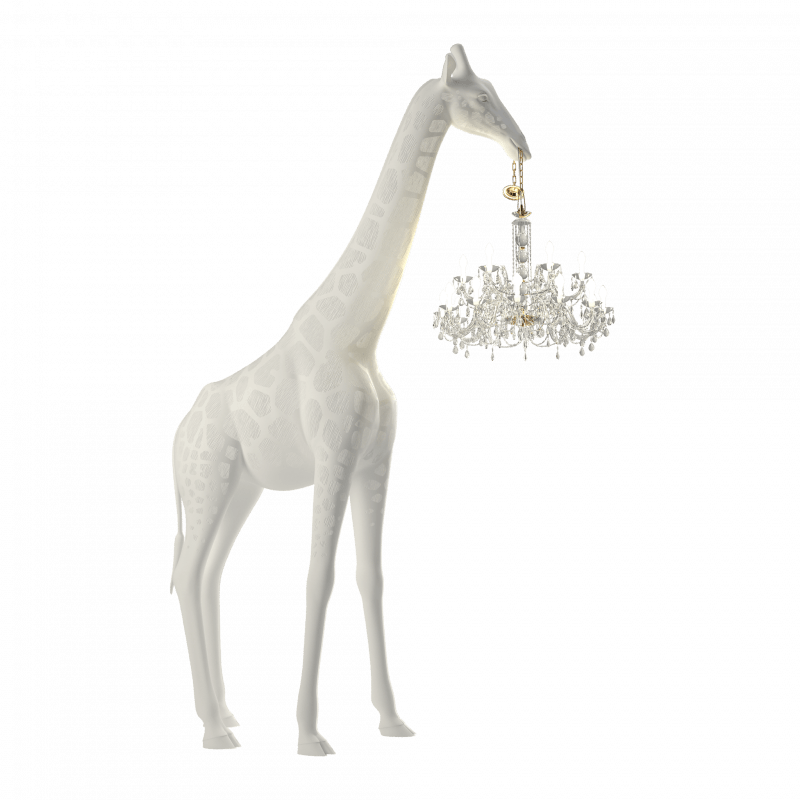 Lampa zewnętrzna GIRAFFE IN LOVE XL biała Qeeboo    Eye on Design