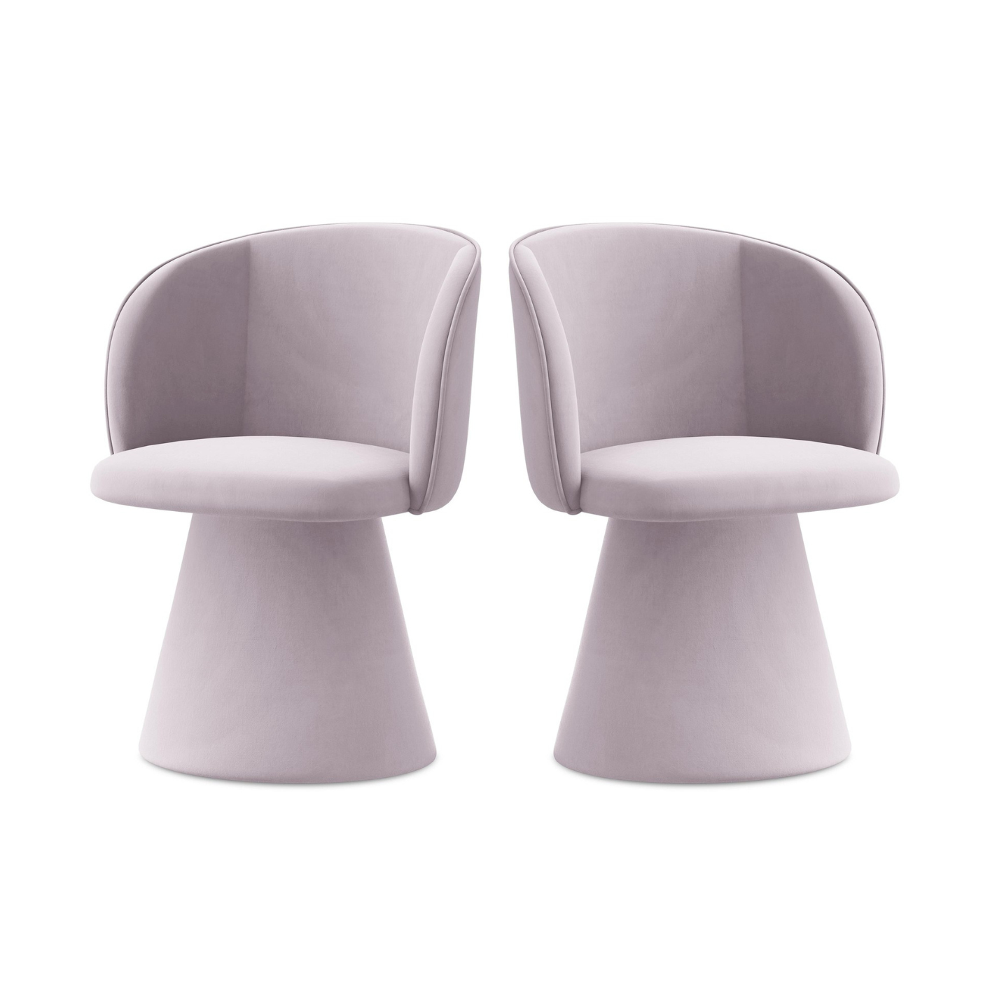 Samtstuhl MAIA lavendel