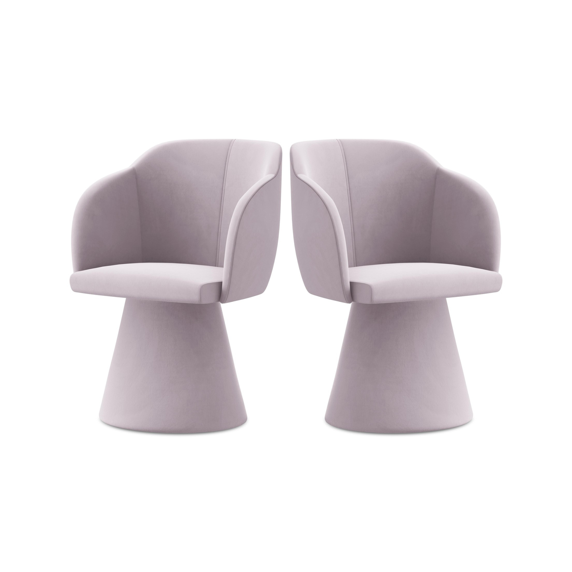 Velvet Chair KANOA Lavender