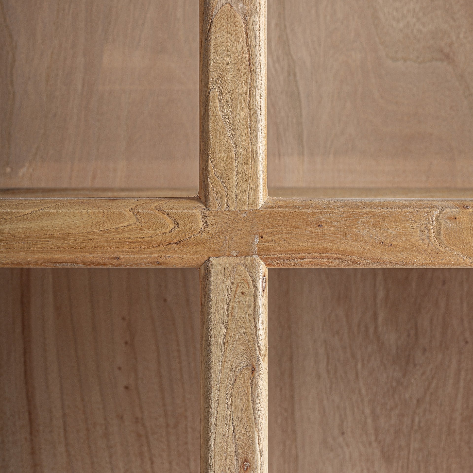 Regał BRECEY drewno z recyklingu