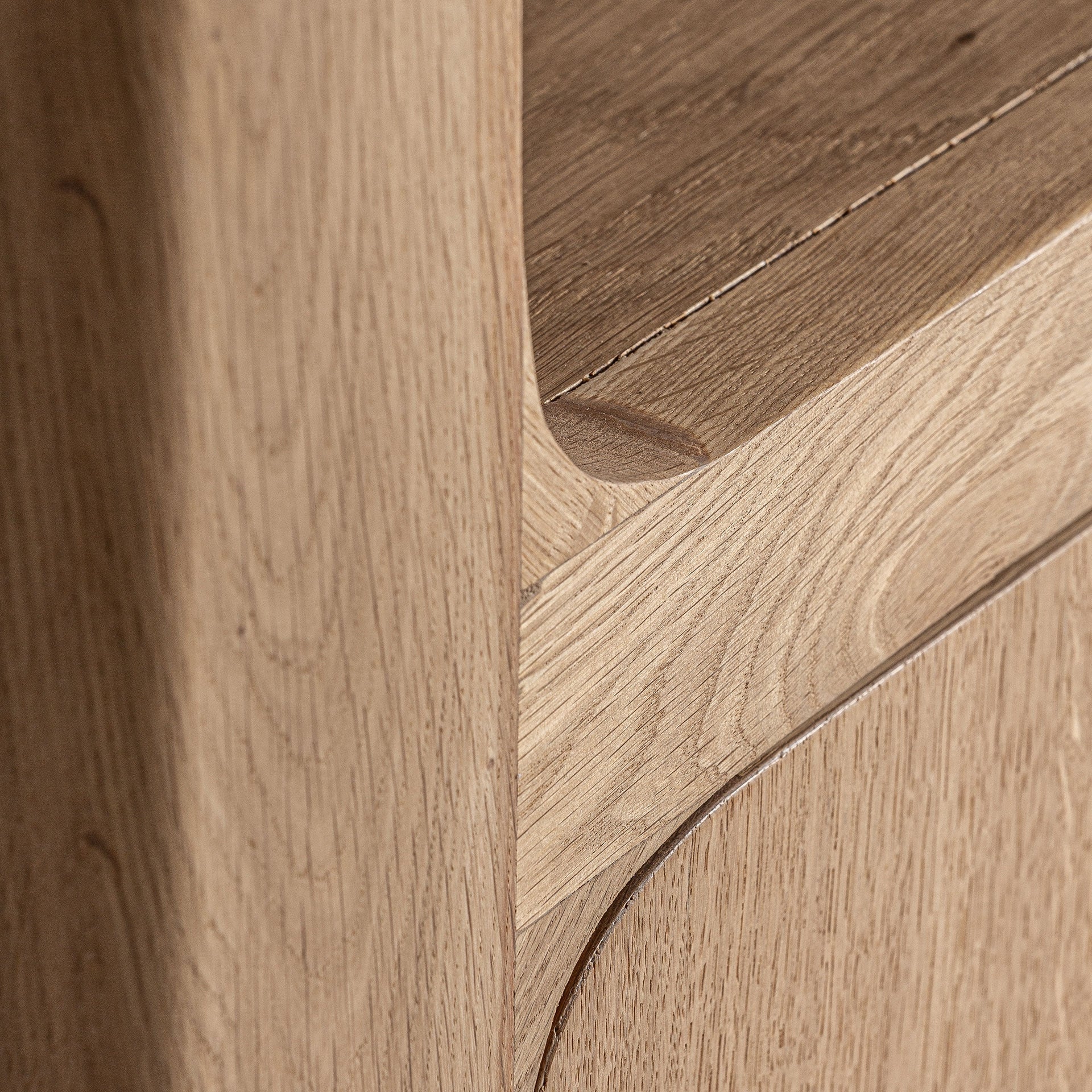 SAULGE Oak Wood Shelf