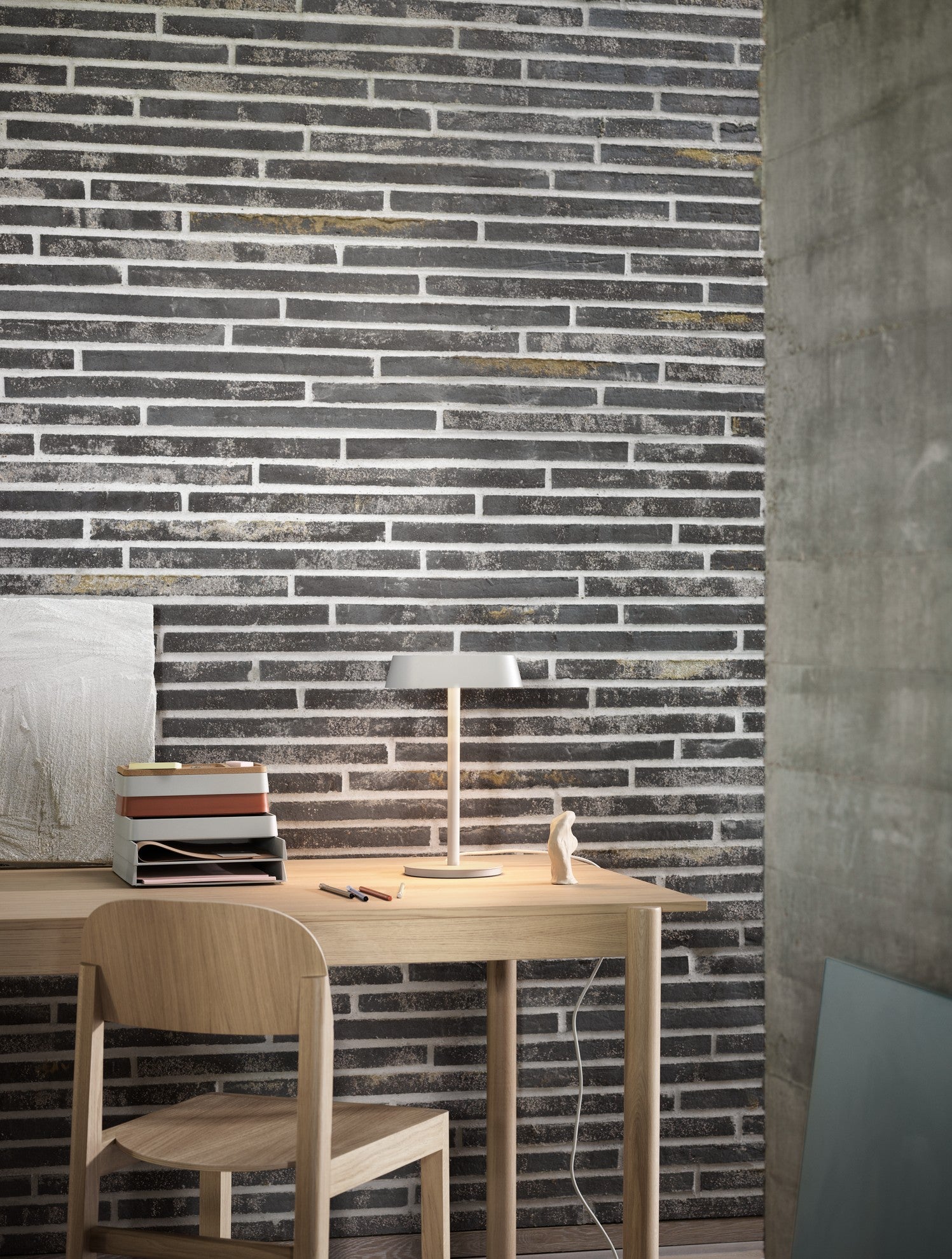 Tisch WORKSHOP aus Eichenholz