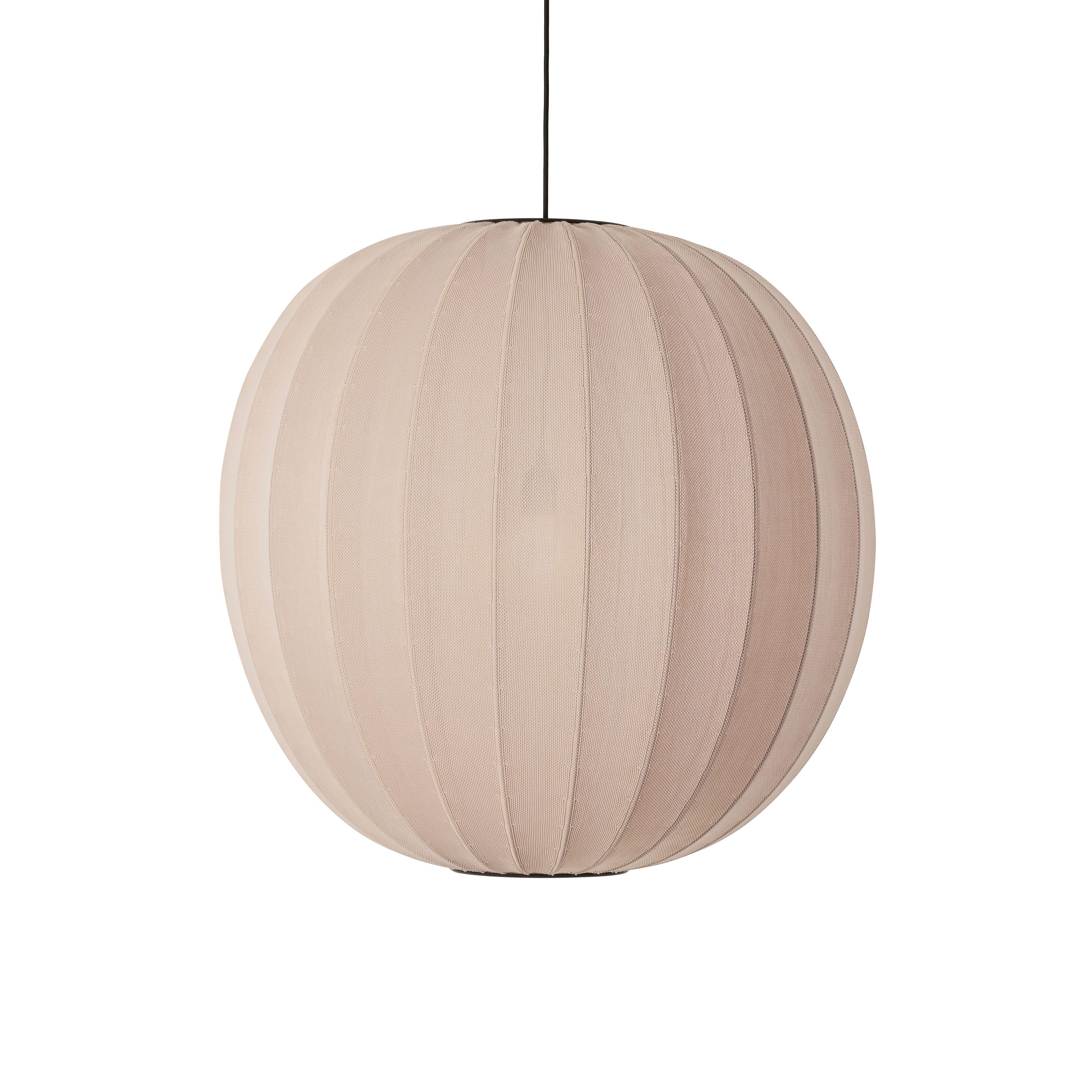Lampa wisząca KNIT-WIT ROUND piaskowy
