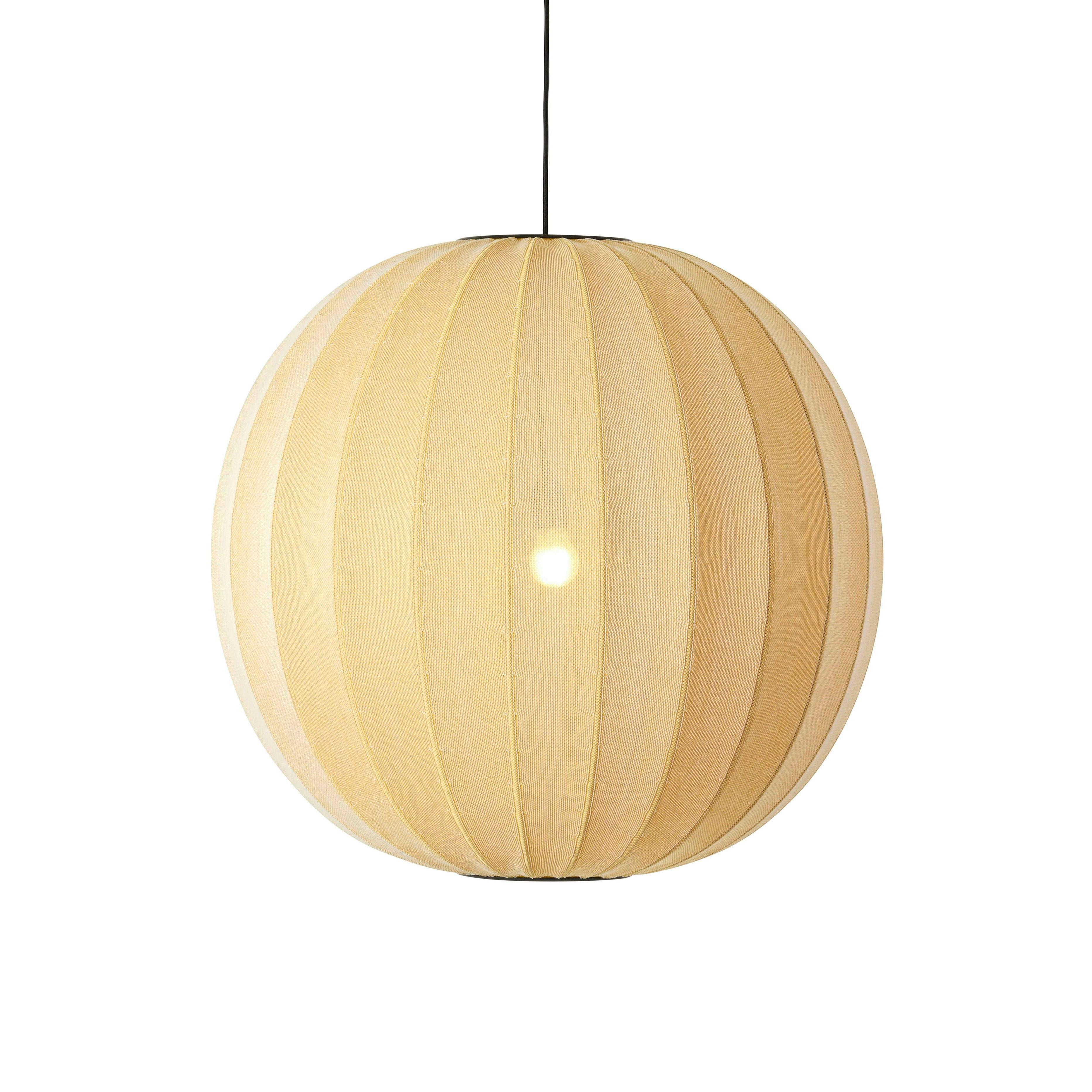 Lampa wisząca KNIT-WIT ROUND żółty