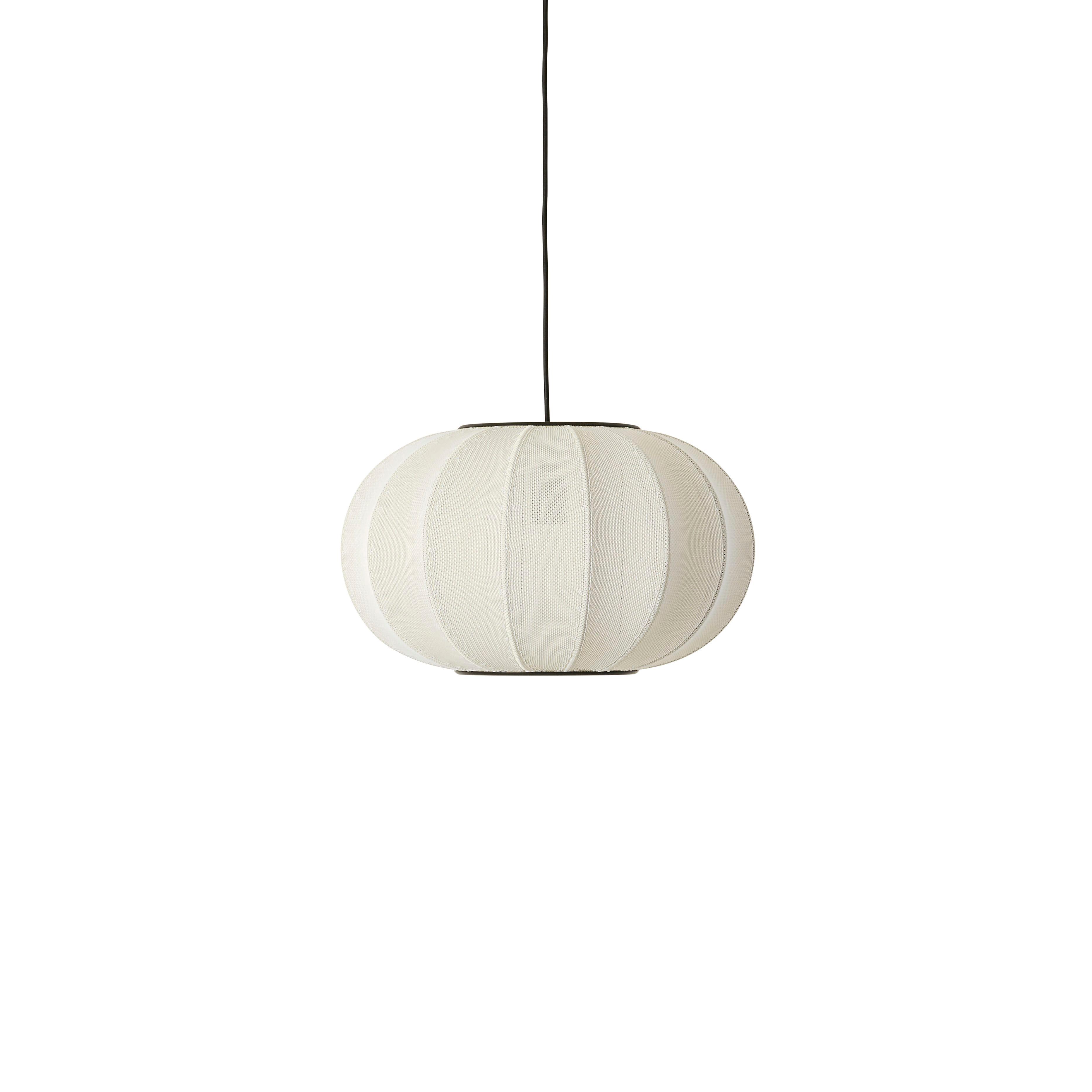 Lampa wisząca KNIT-WIT OVAL perłowy