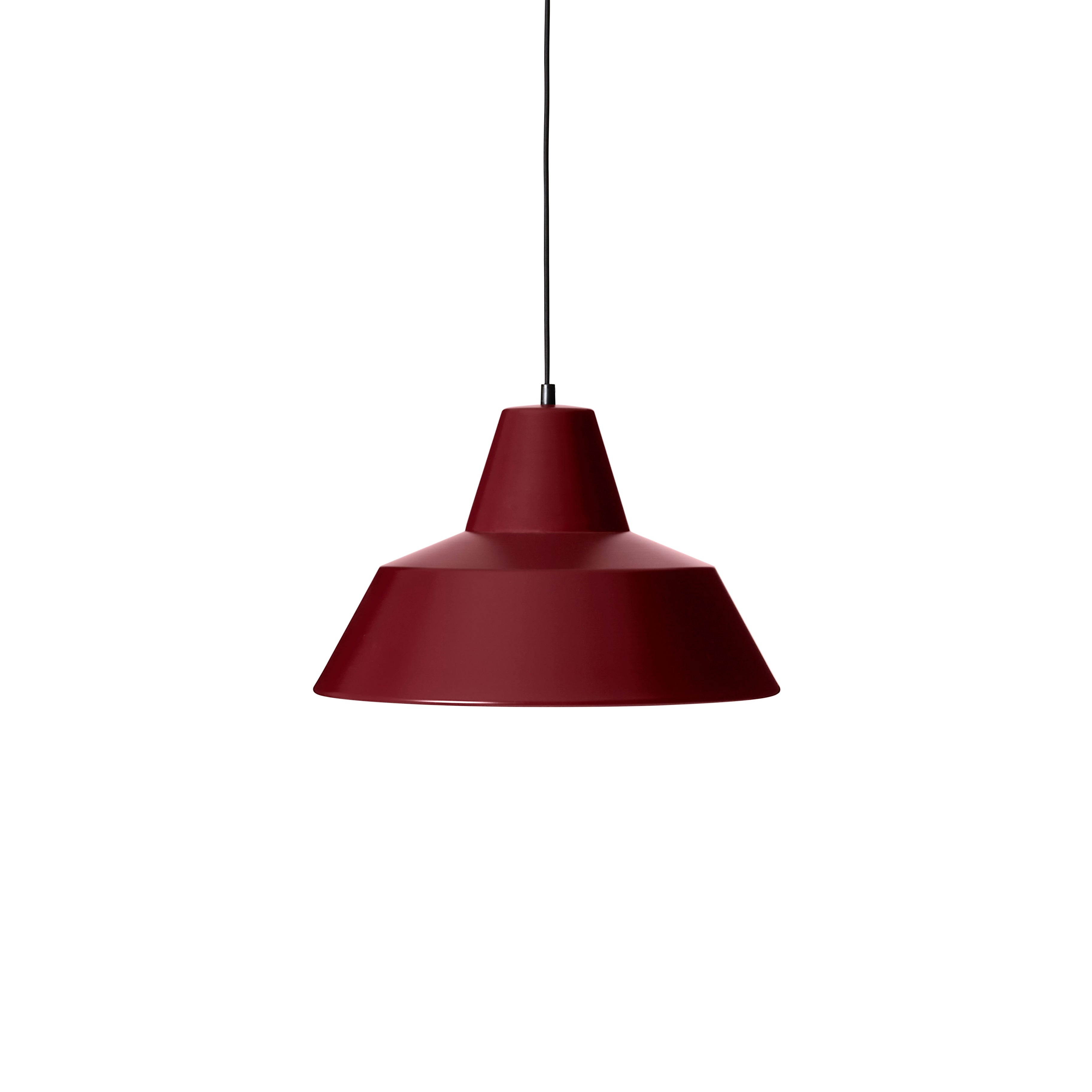 Lampa wisząca WORKSHOP bordowy