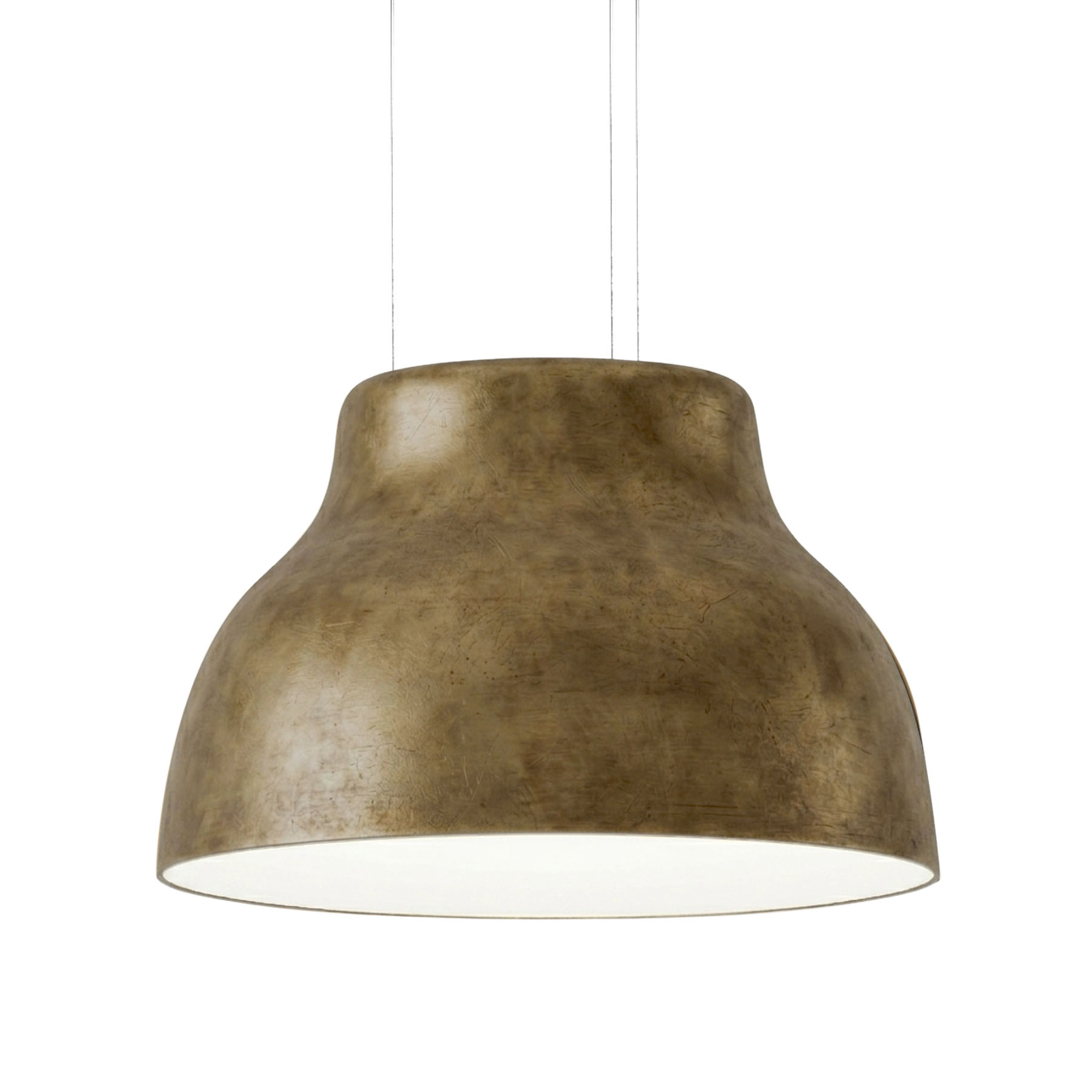 Lampa wisząca CICALA przecierany mosiądz