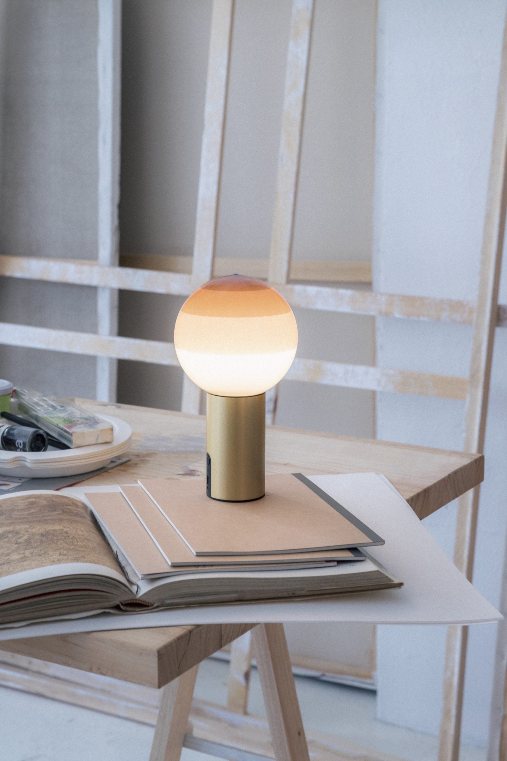 Akku-Lampe DIPPING creme