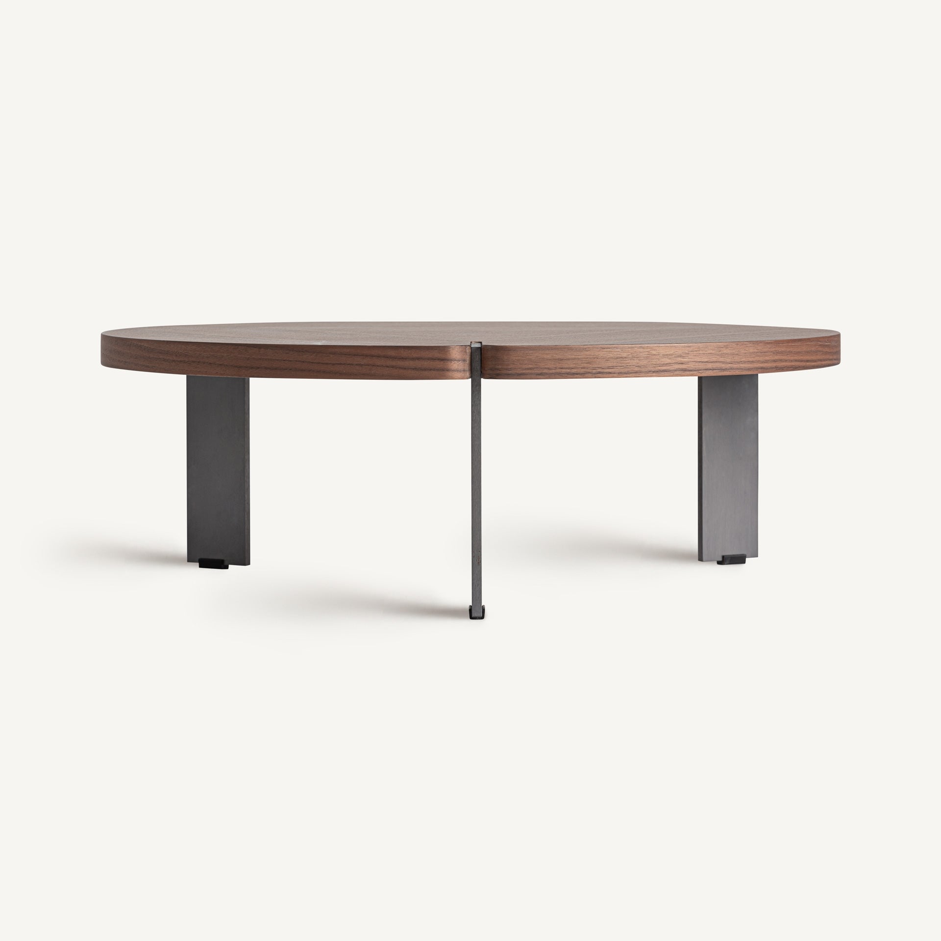 GENEIKEN walnut veneer coffee table