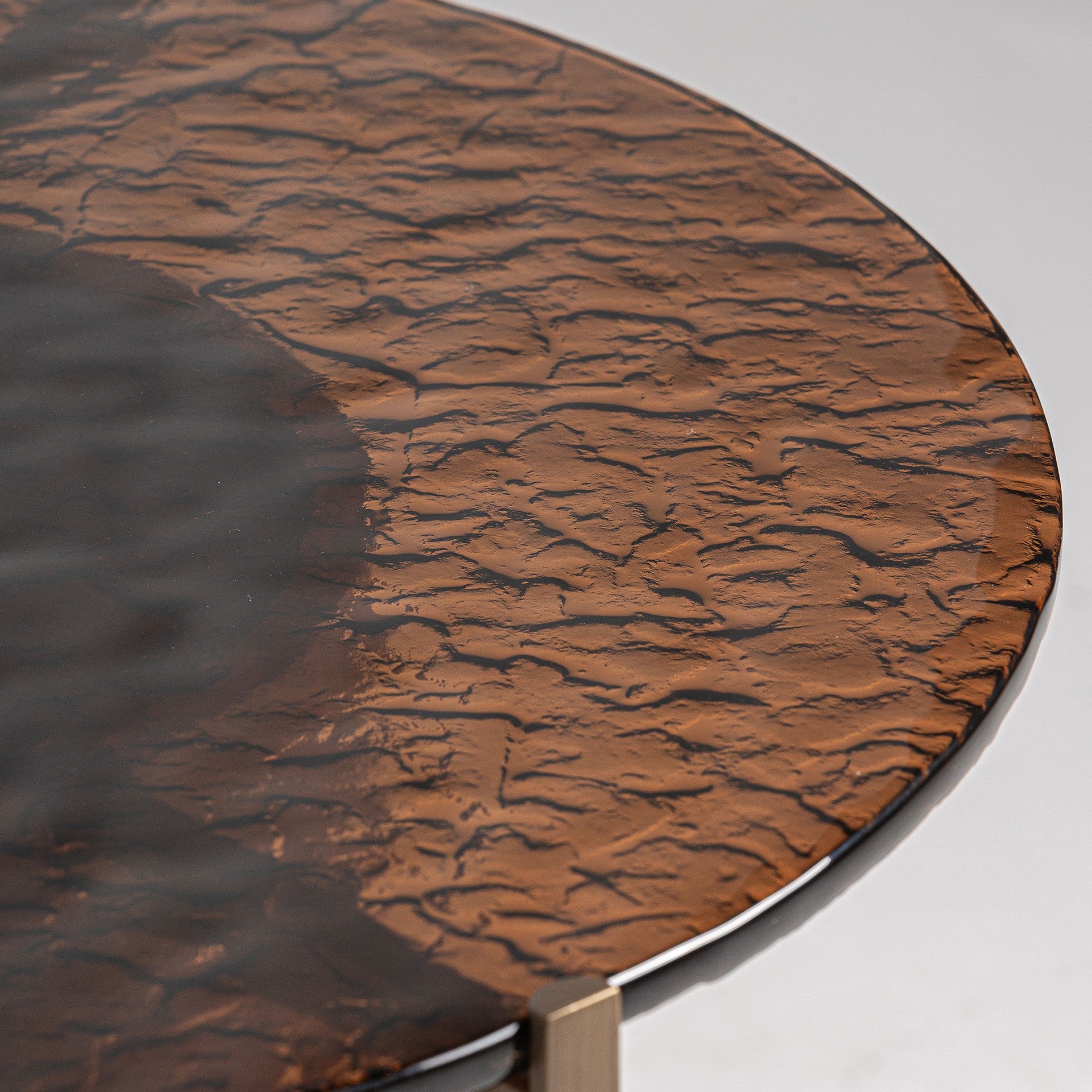 GISWIL Brown Side Table