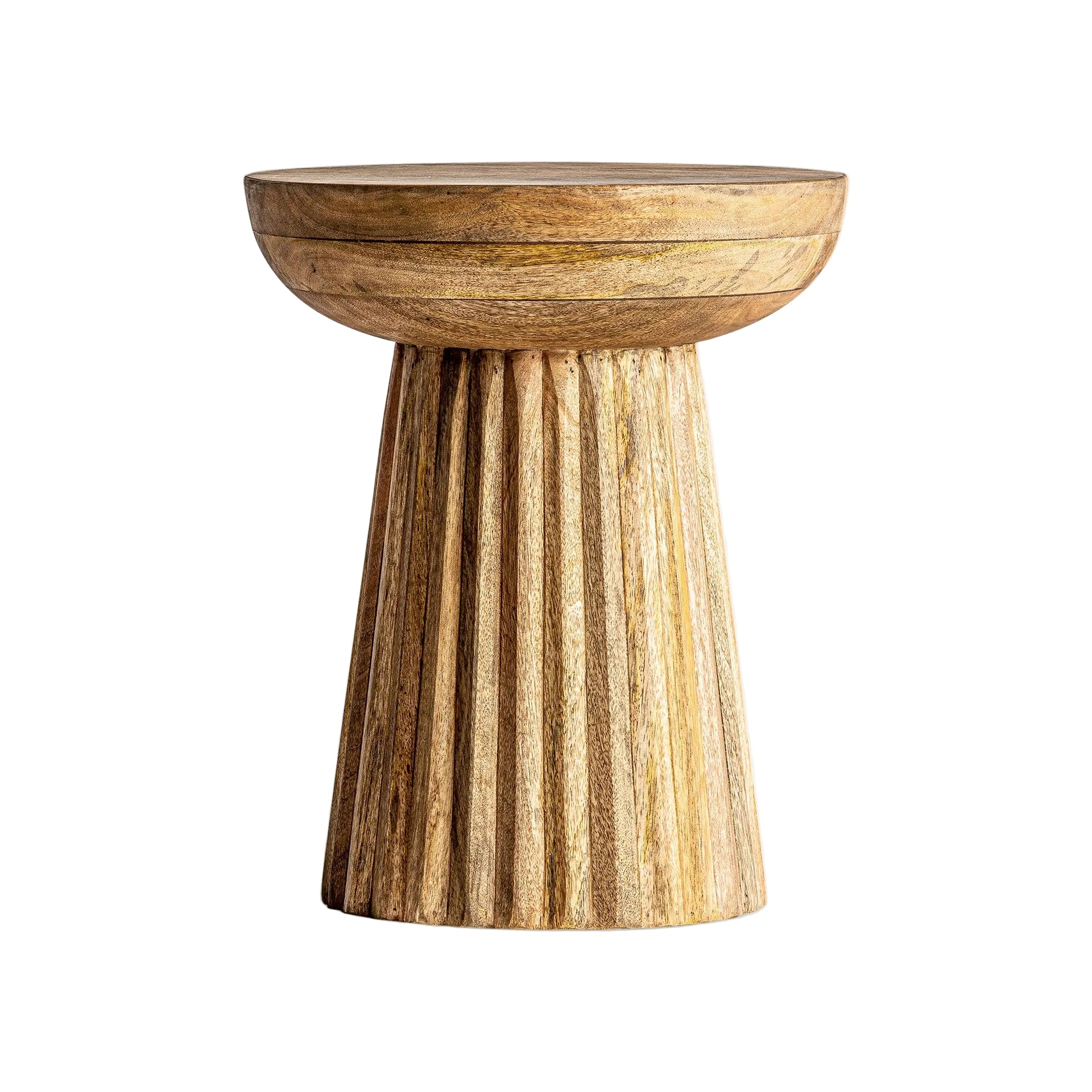 PLISSÉ WOOD Coffee Table Mango Wood