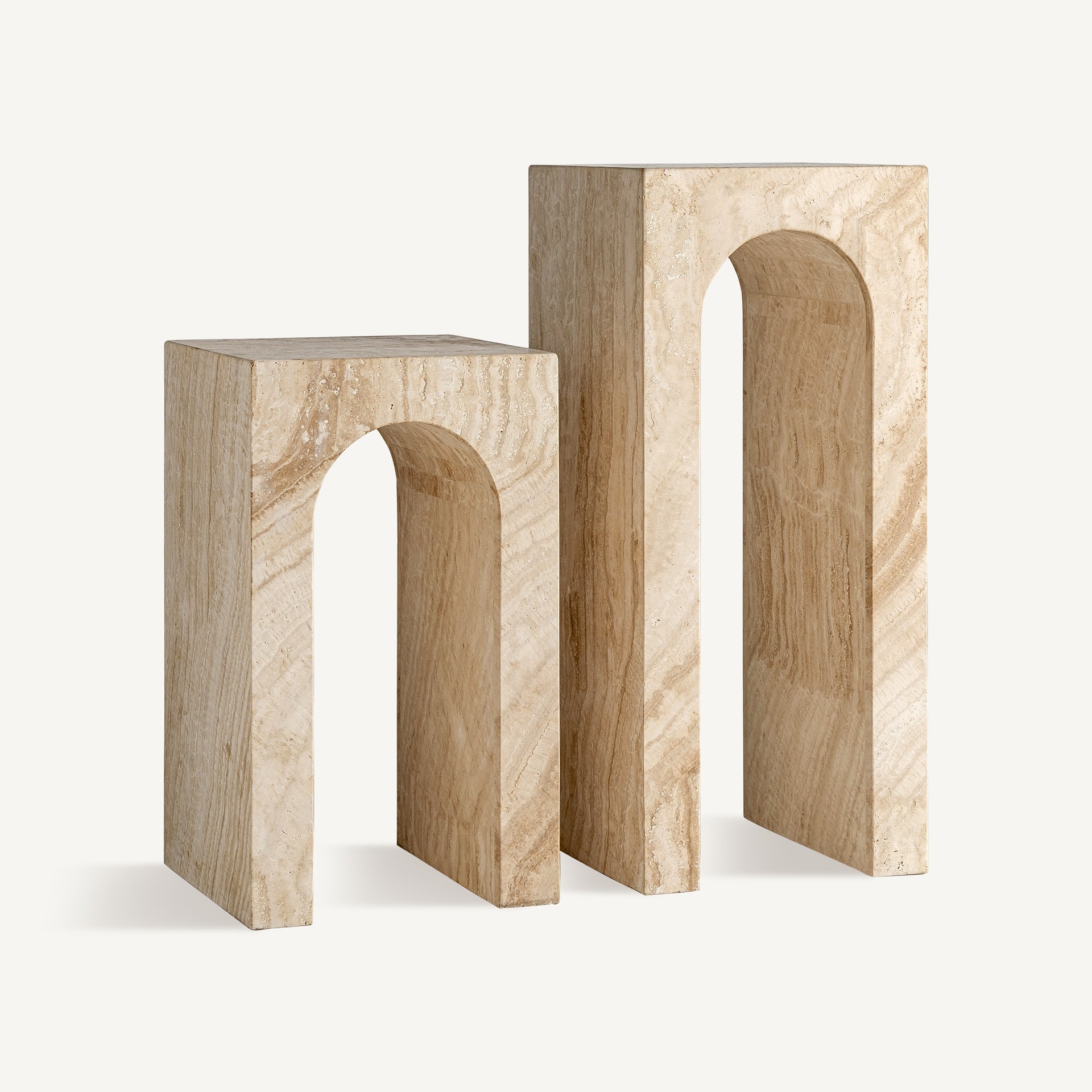 Beistelltisch THIENNES Travertin
