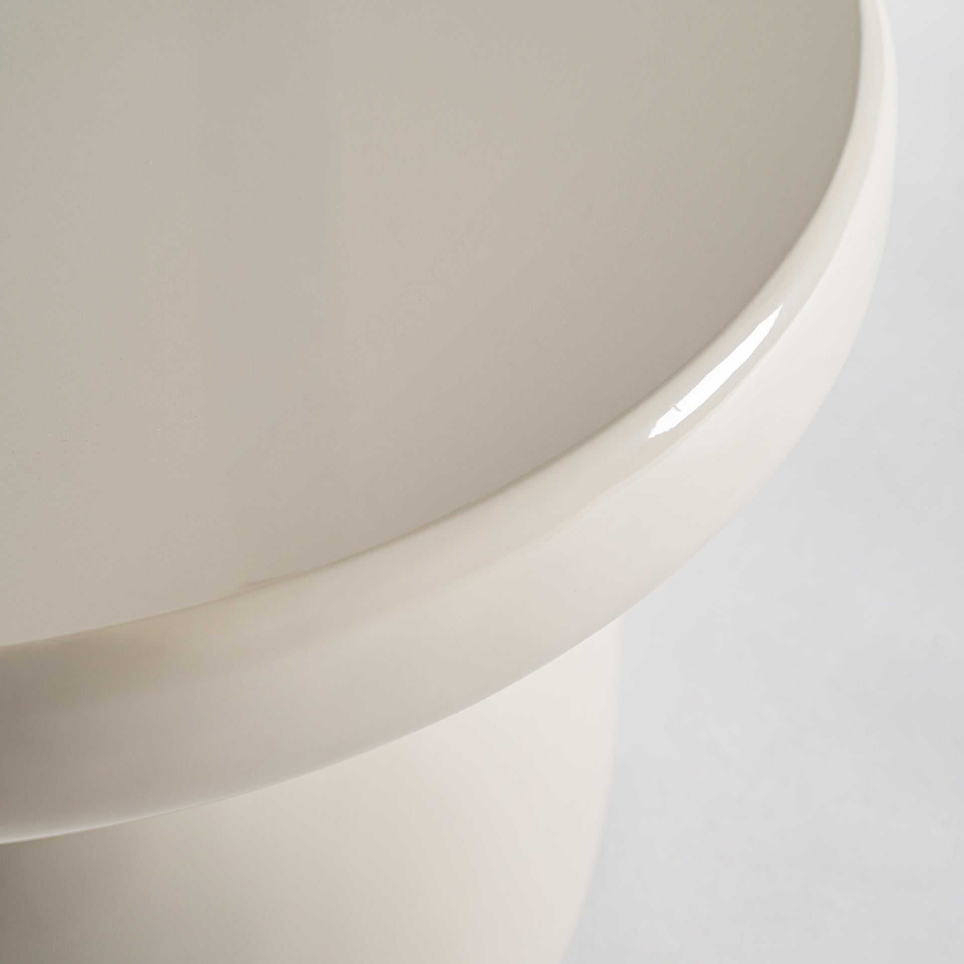 ZORBIG Coffee Table in Broken White