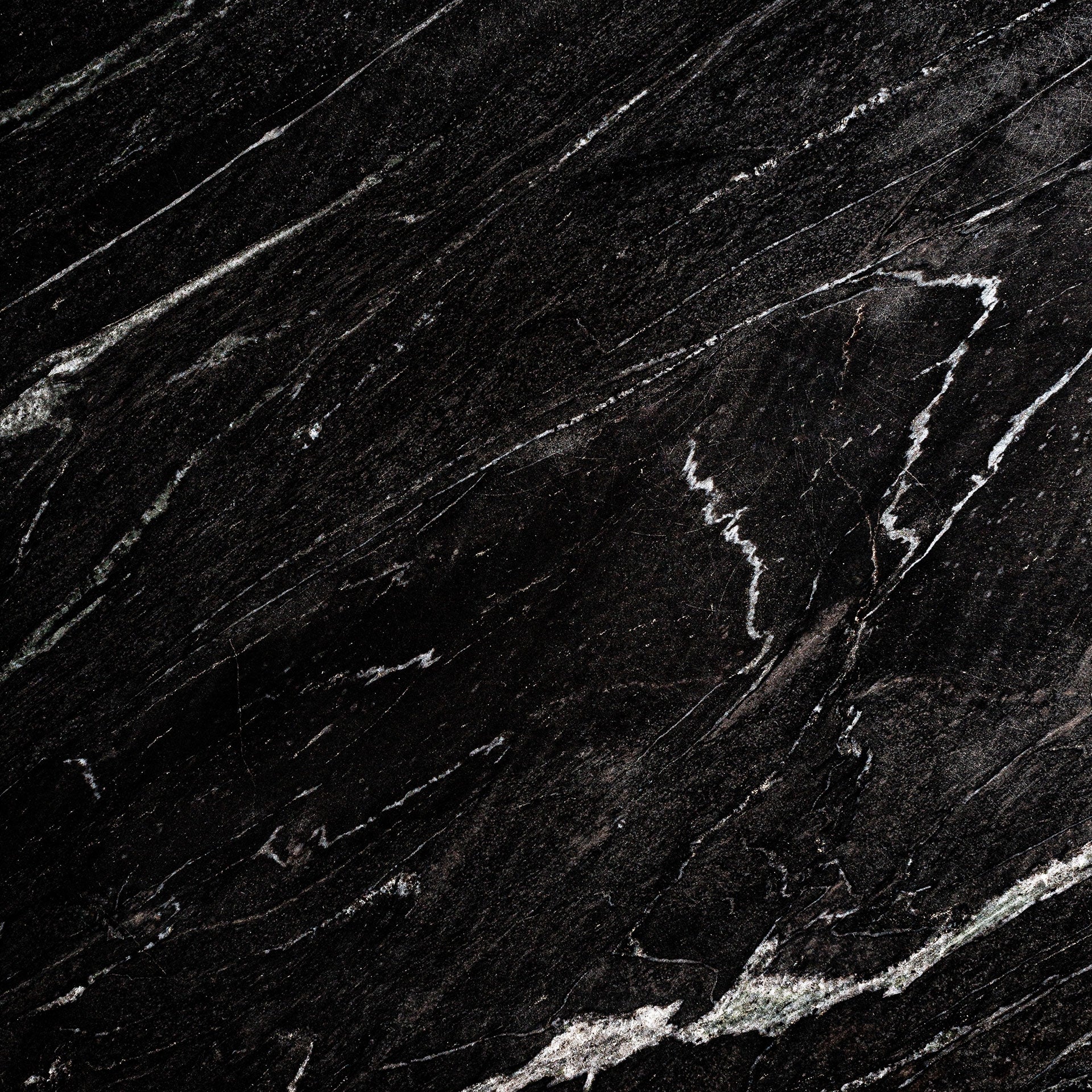 Stół okrągły WALDING drewno z recyklingu z marmurowym blatem