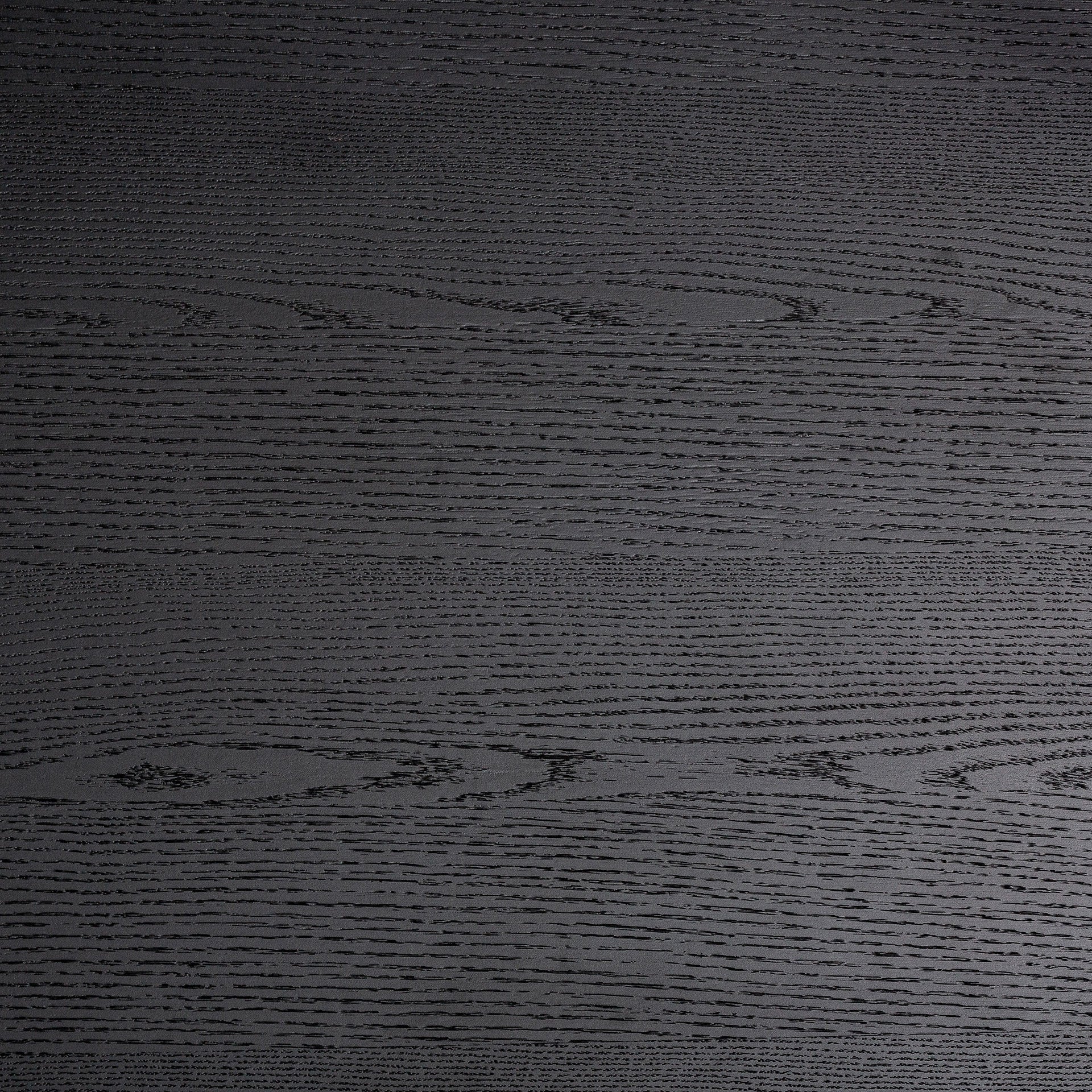 Stół owalny WEGGIS czarne drewno dębowe