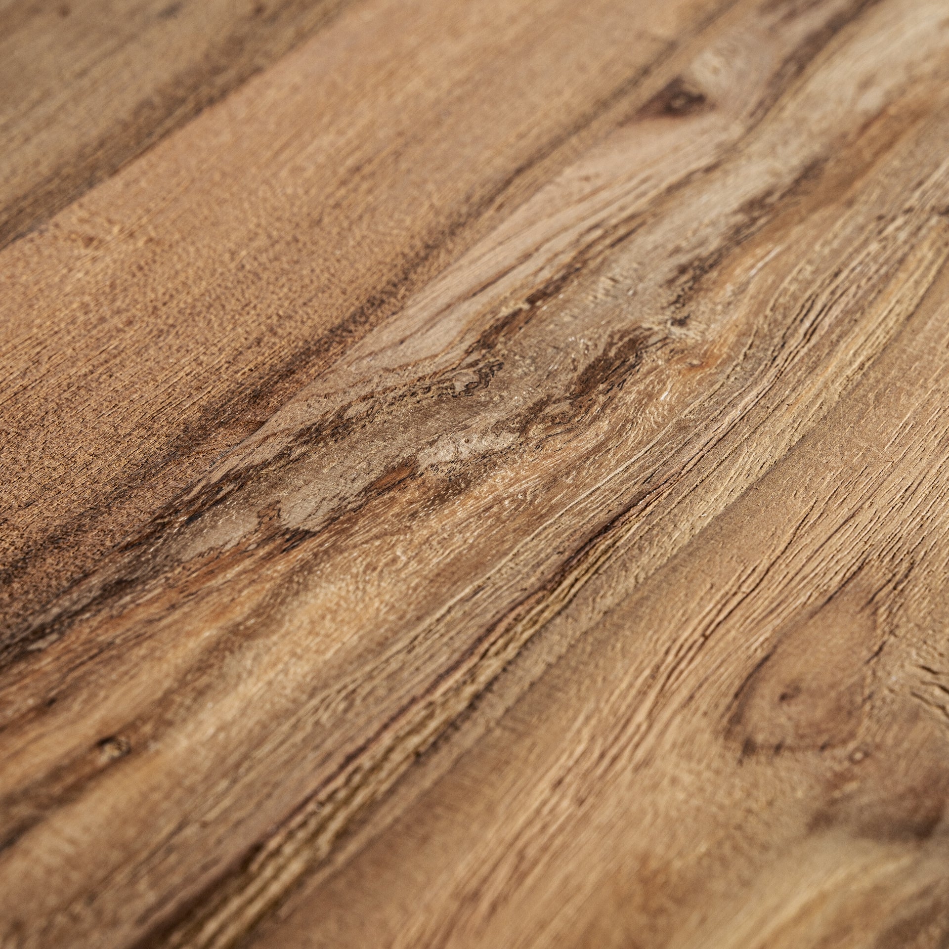 Runder Couchtisch ERLOY aus recyceltem Teakholz