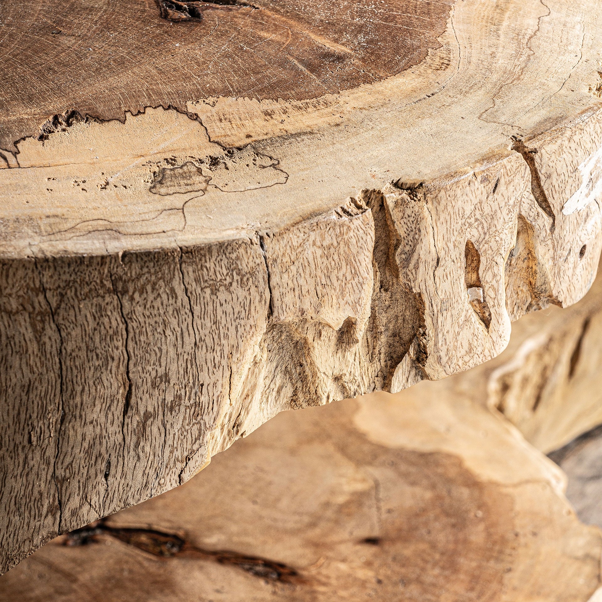 Stolik kawowy KHALED drewno suar