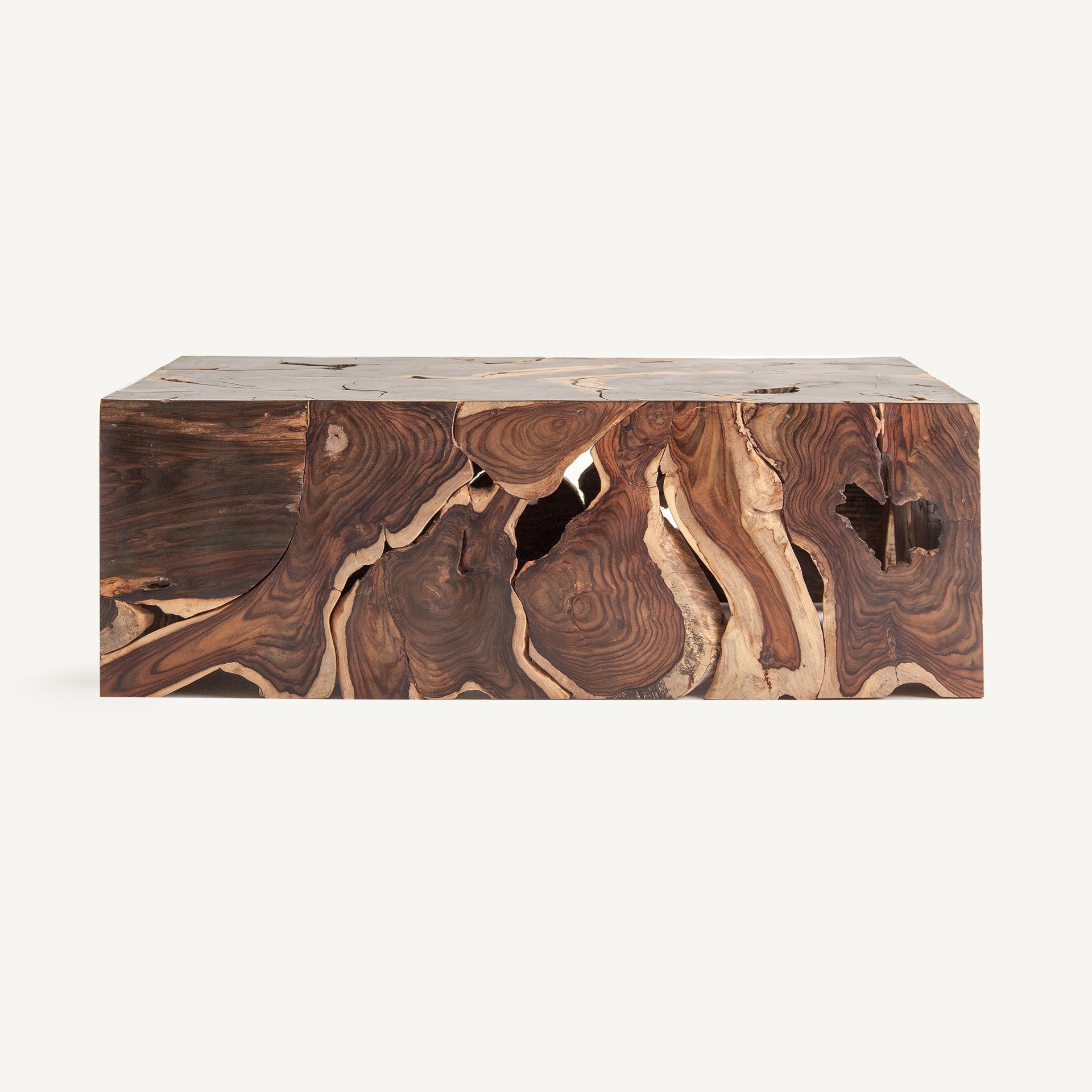 Kaffeetisch SABHA exotisches Holz