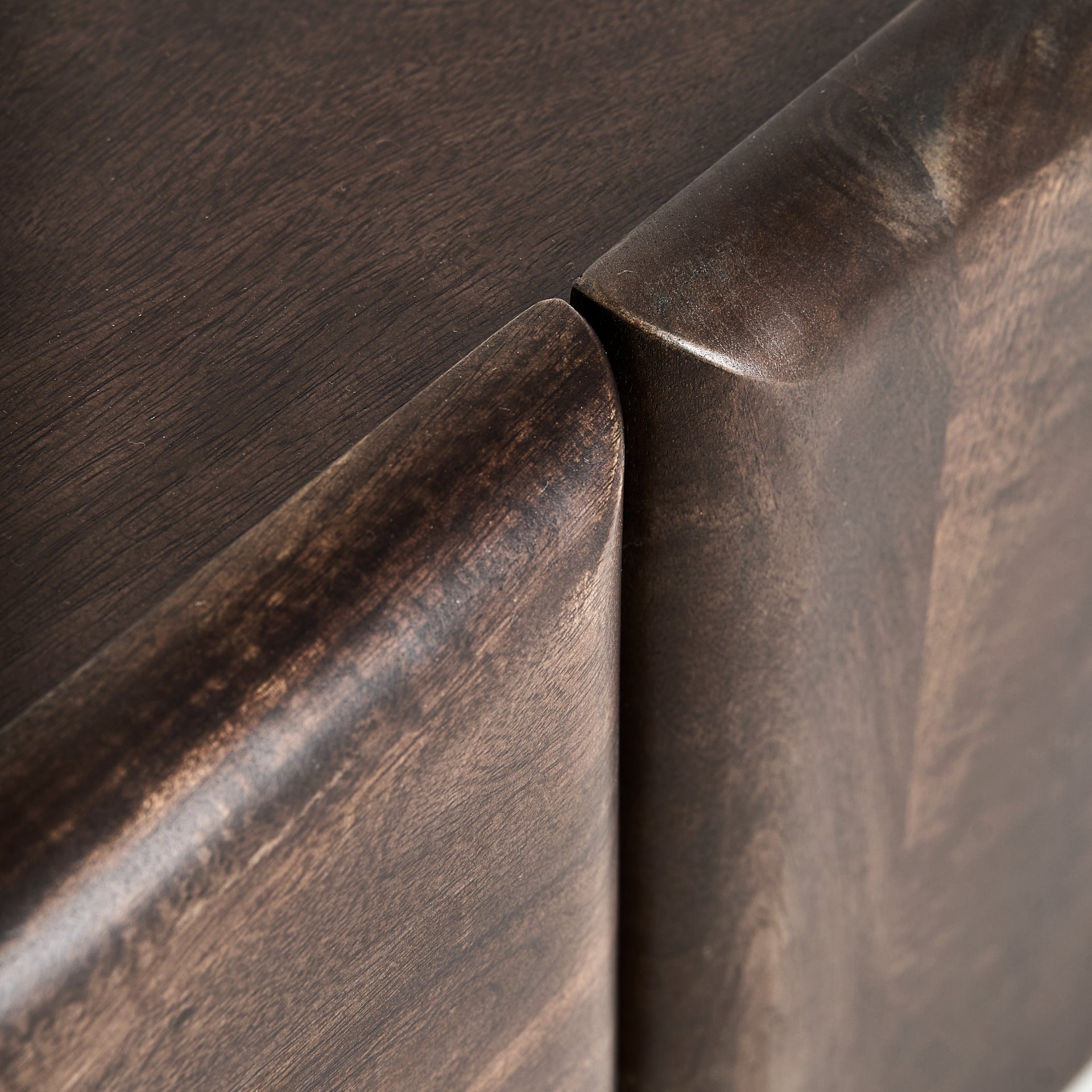 Szafka RTV CRAIGH drewno mango