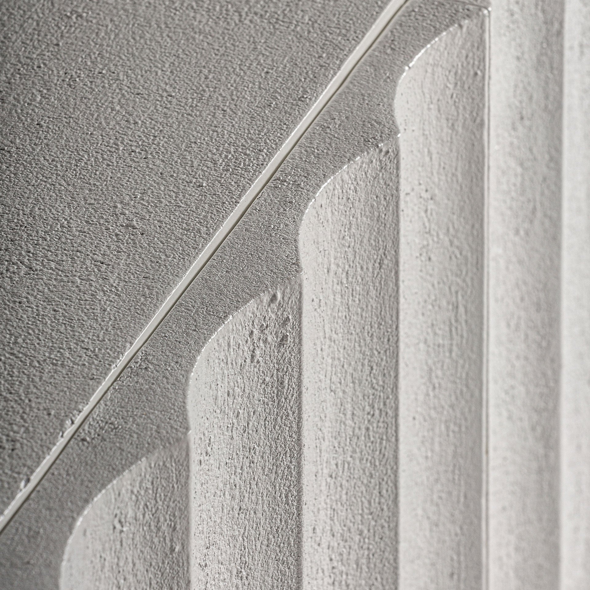 Szafka RTV MULCEY biała żywica