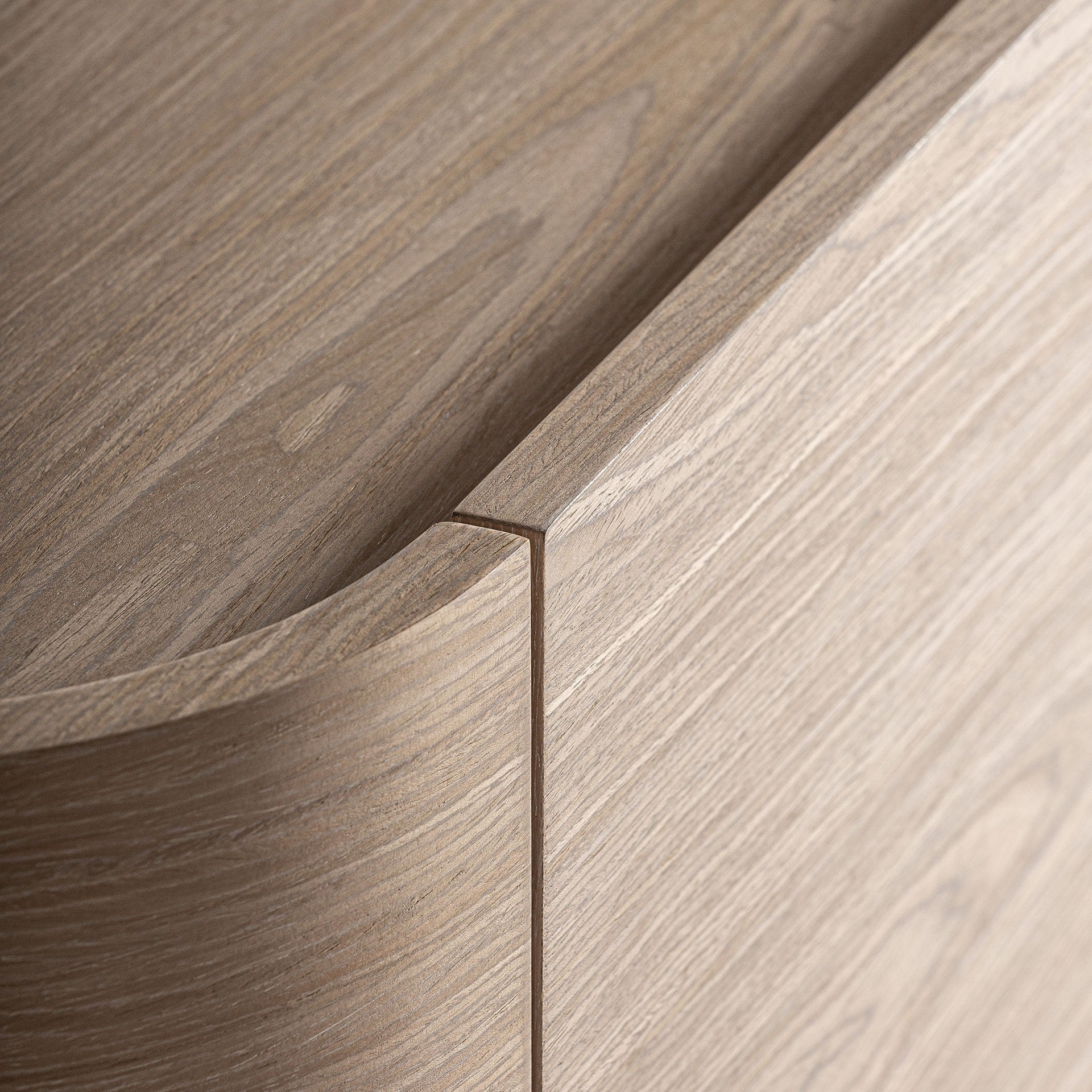 Szafka RTV PRAYSSAC fornir dębowy