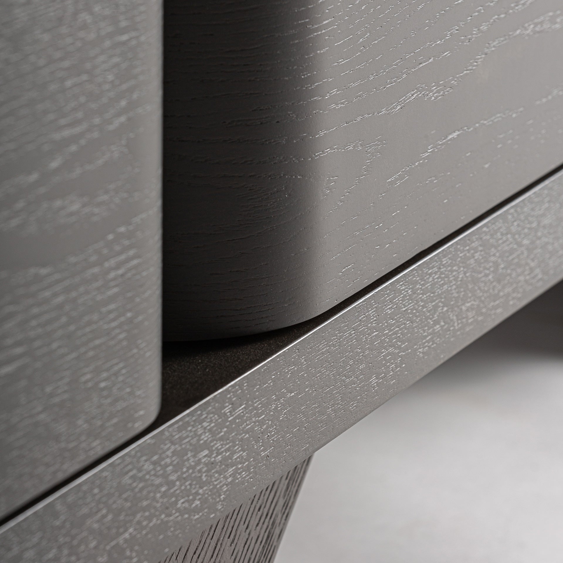 RIZE TV Cabinet Dark Oak Wood