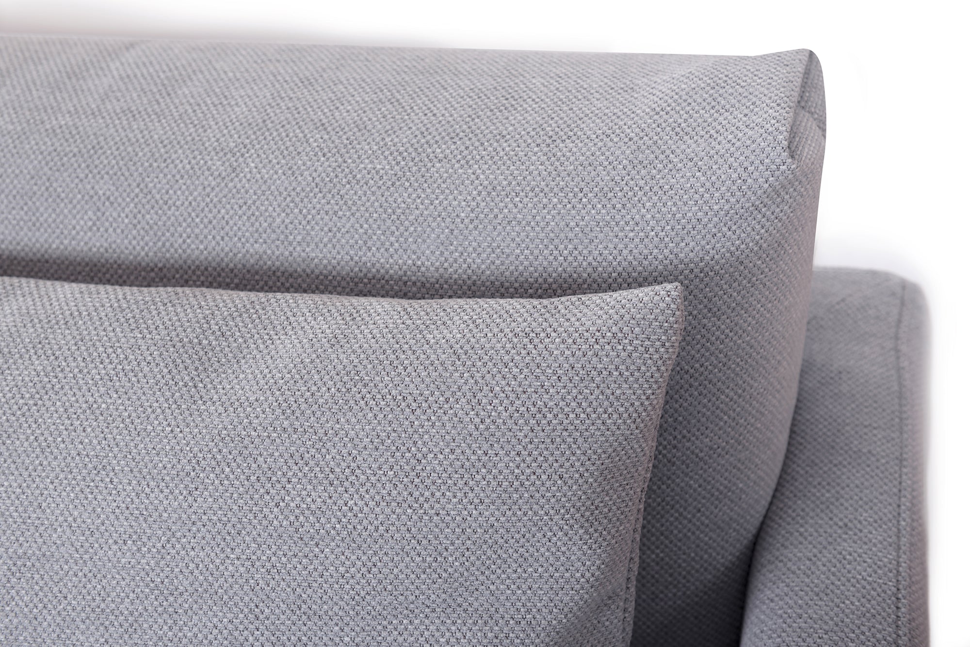 Sofa PARADISE tapicerowana z dębową podstawą