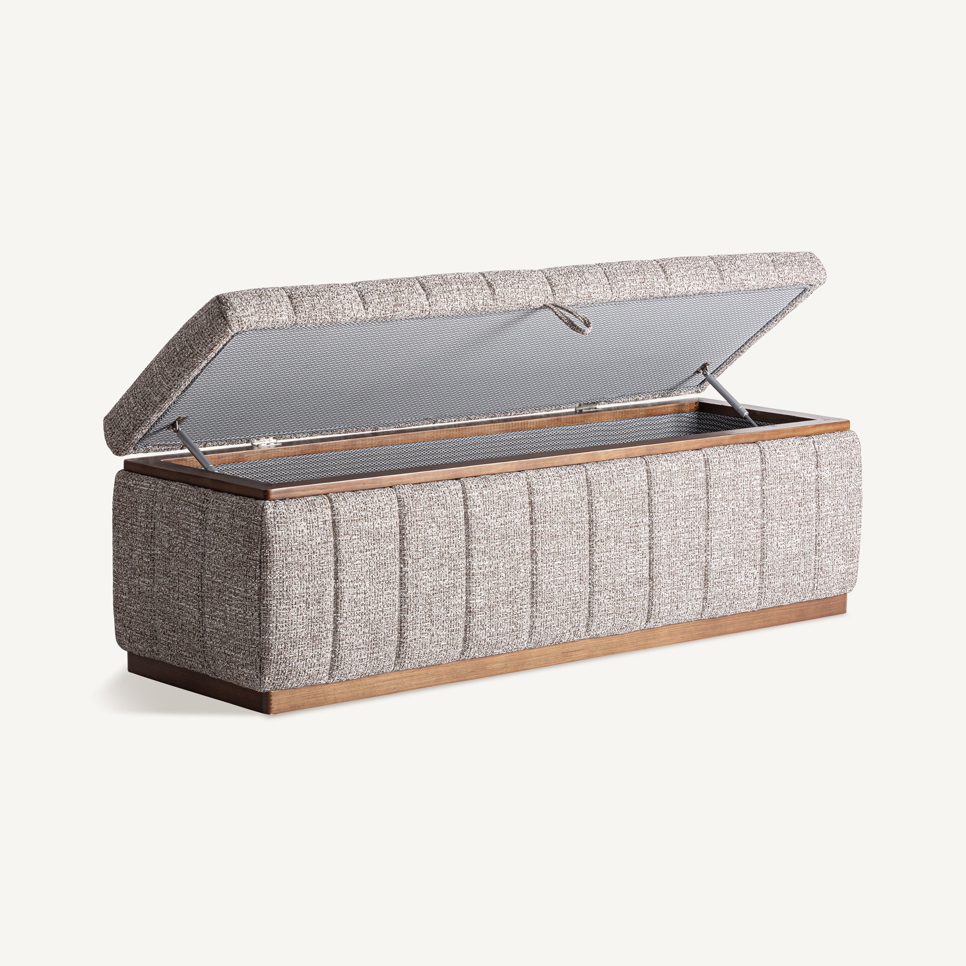 Bank mit Stauraum ONTORIA beige