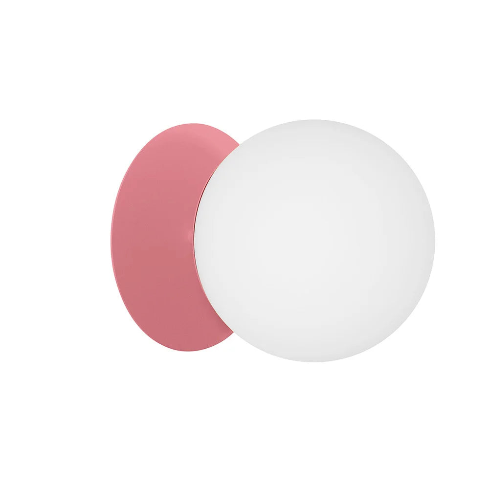 Wandleuchte PLAAT rosa