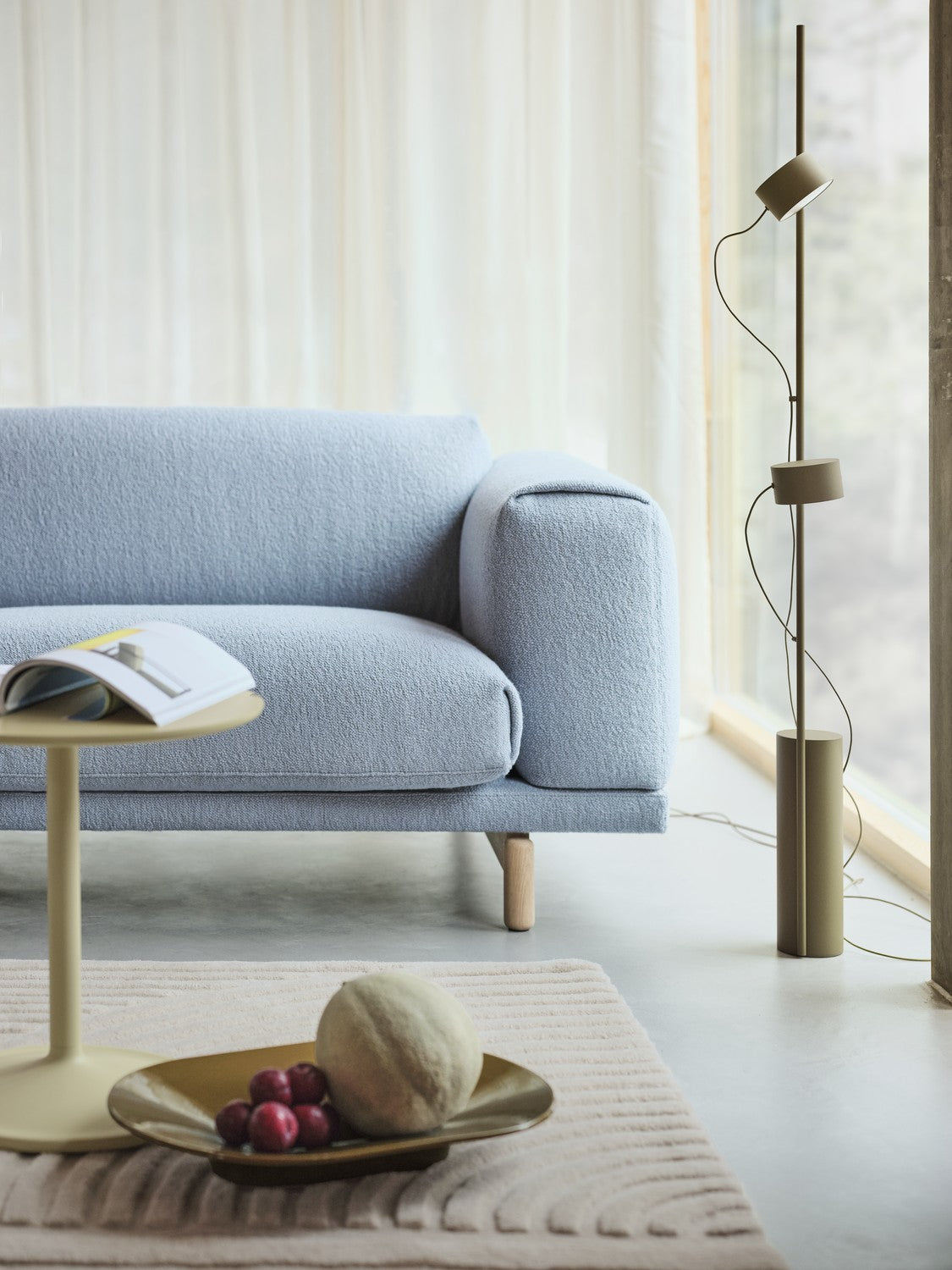 Beistelltisch SOFT beige-grün