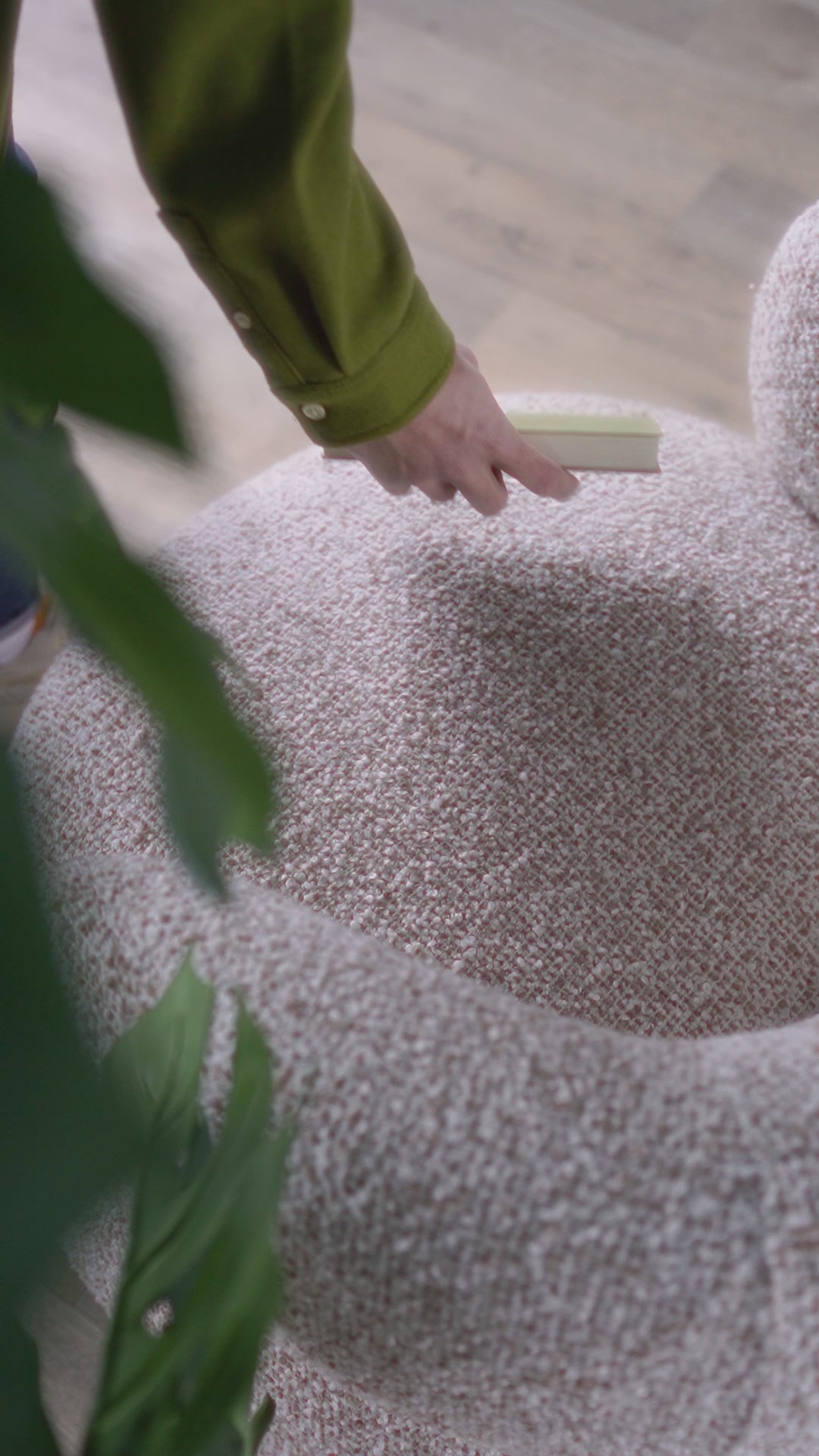 MAEVE Armchair Beige Melange