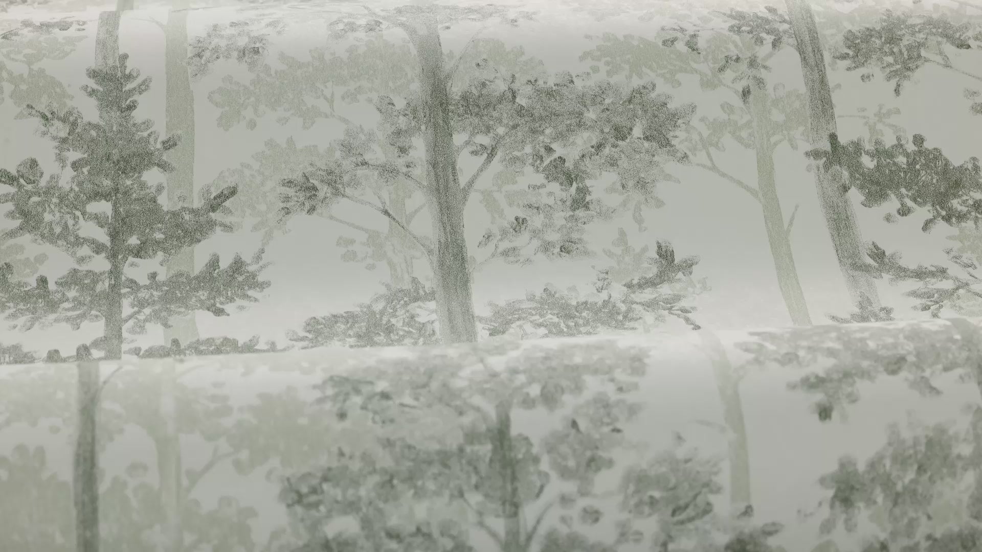 Vlies-Tapete mit pflanzlichem Muster RONJA hellgrün