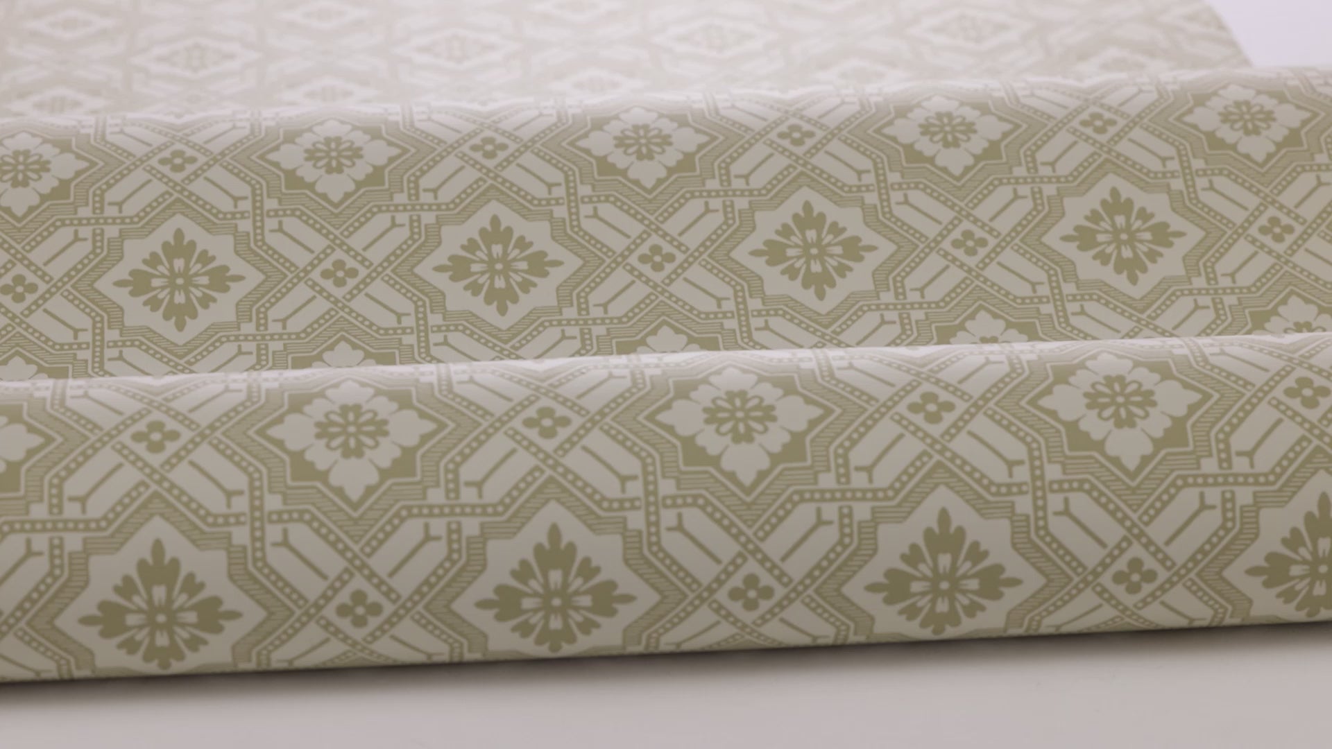 Tapeta flizelinowa papierowa z geometrycznym wzorem FRIEDRICH złocisto-beżowy