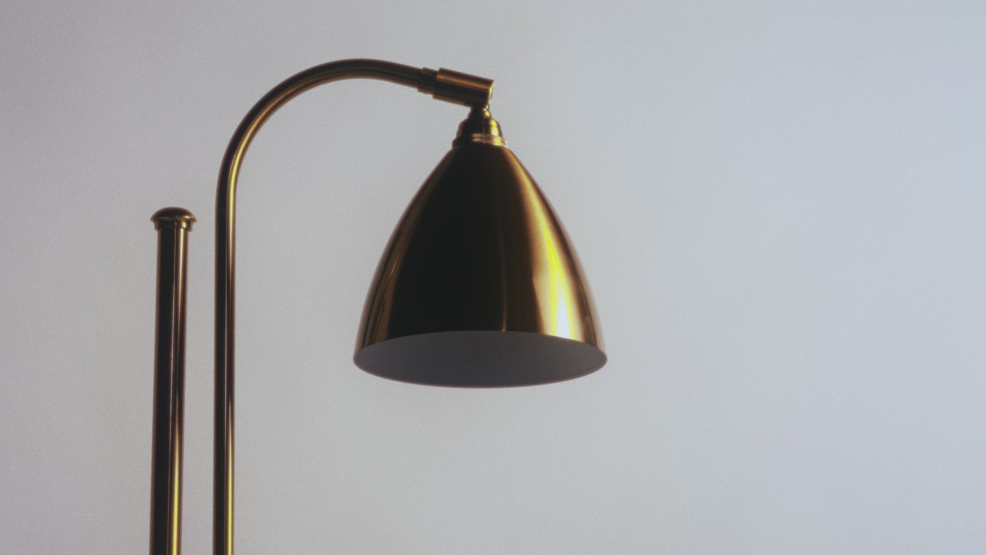 Tischlampe BESTLITE BL1 Messing mit Porzellanschirm