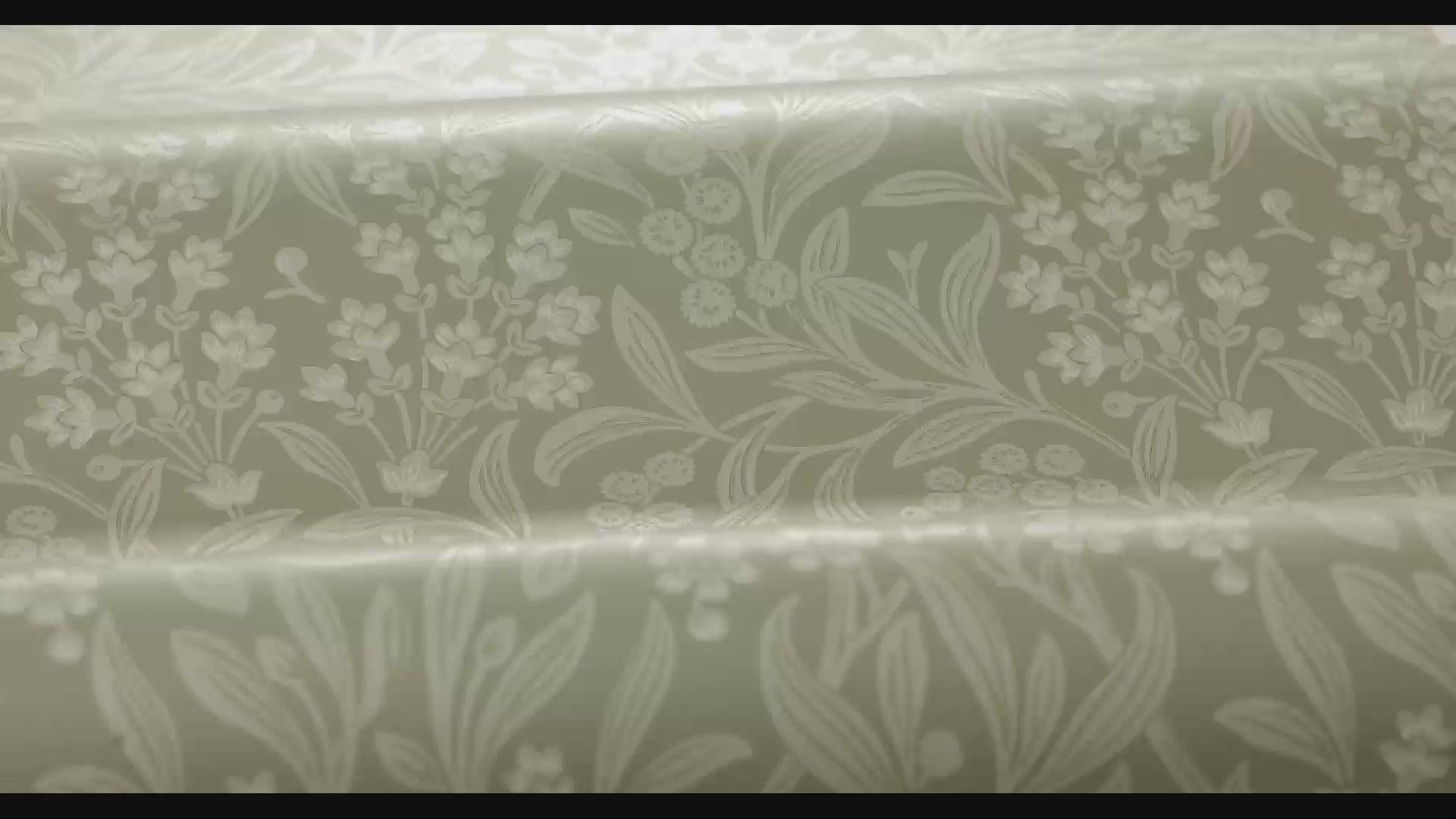 Tapeta flizelinowa papierowa z roślinnym wzorem KRYDDHYLLAN jasny zielony