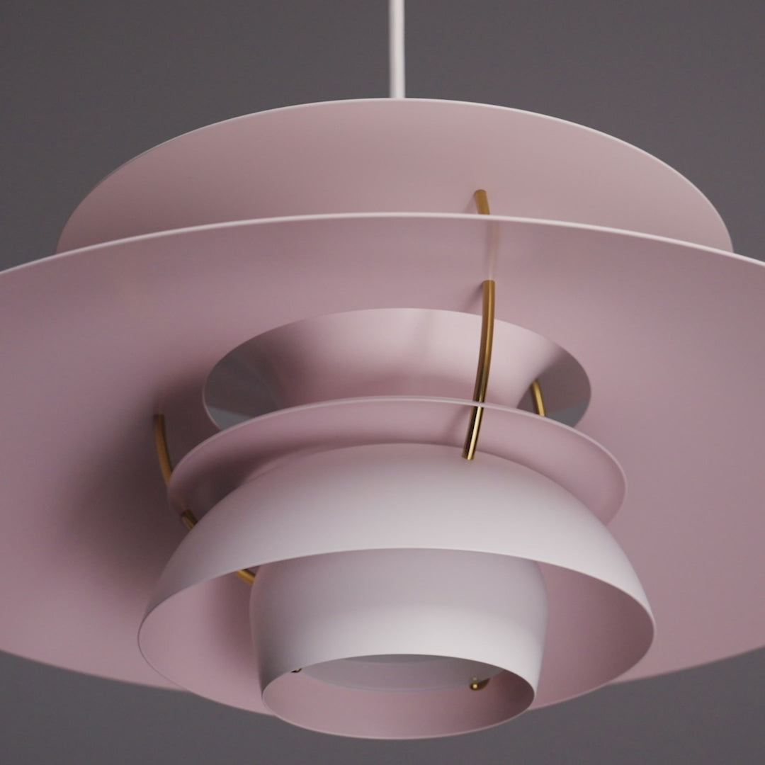 Lampa wisząca PH 5 odcienie zielonego