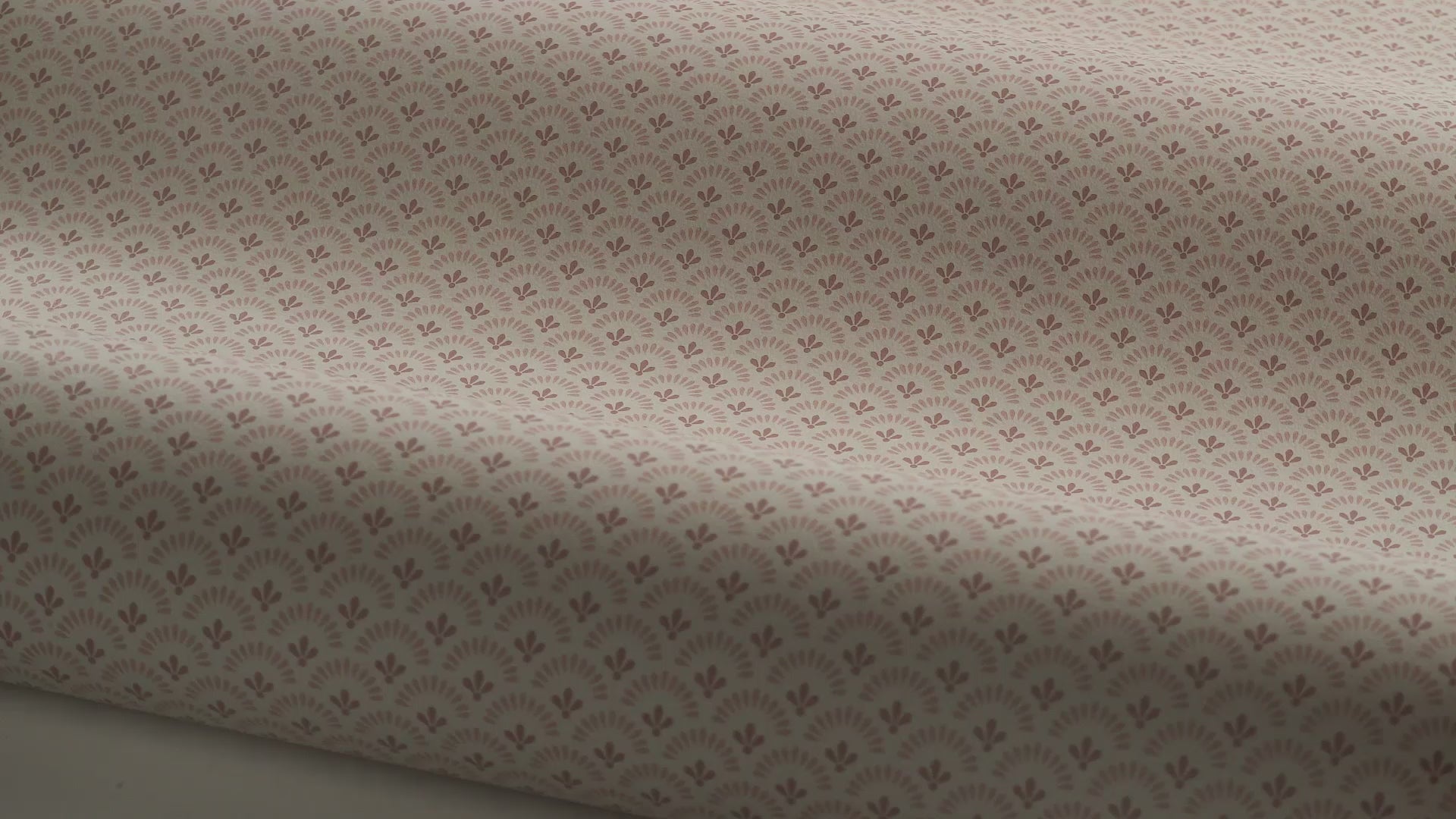 Tapeta geometryczna z motywem kwiatów DAISY brązowy