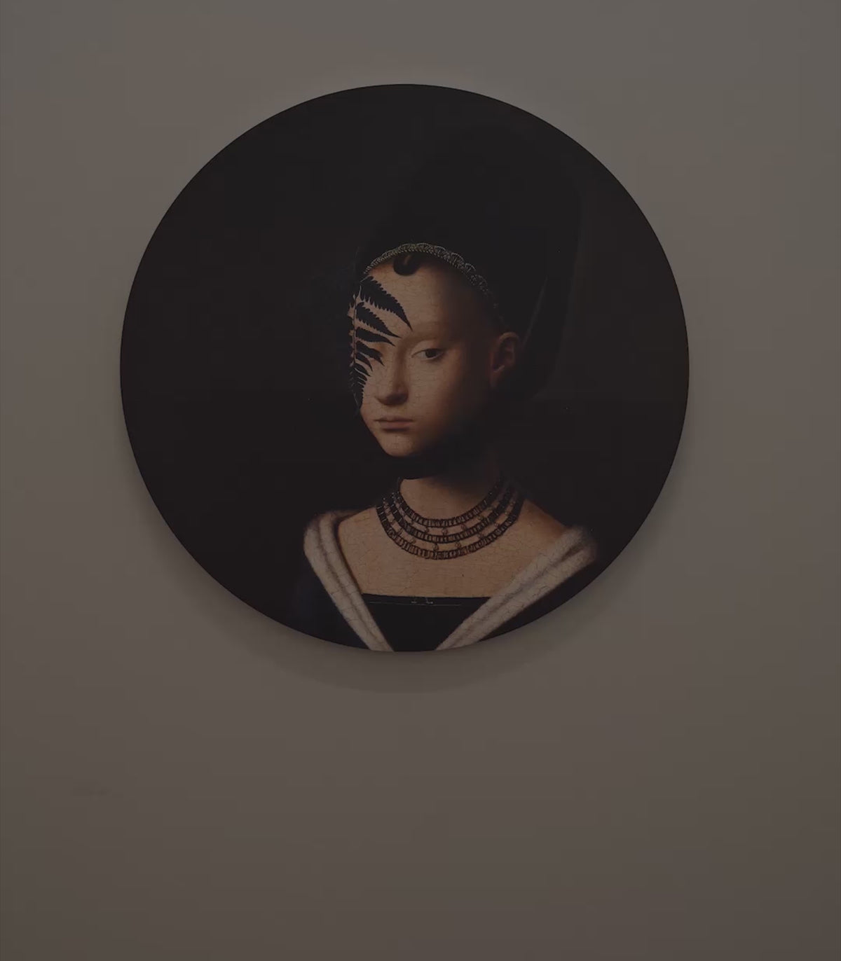 Lampa ścienna DOTS LIGHTING - LADY FERN ciemnobrązowy