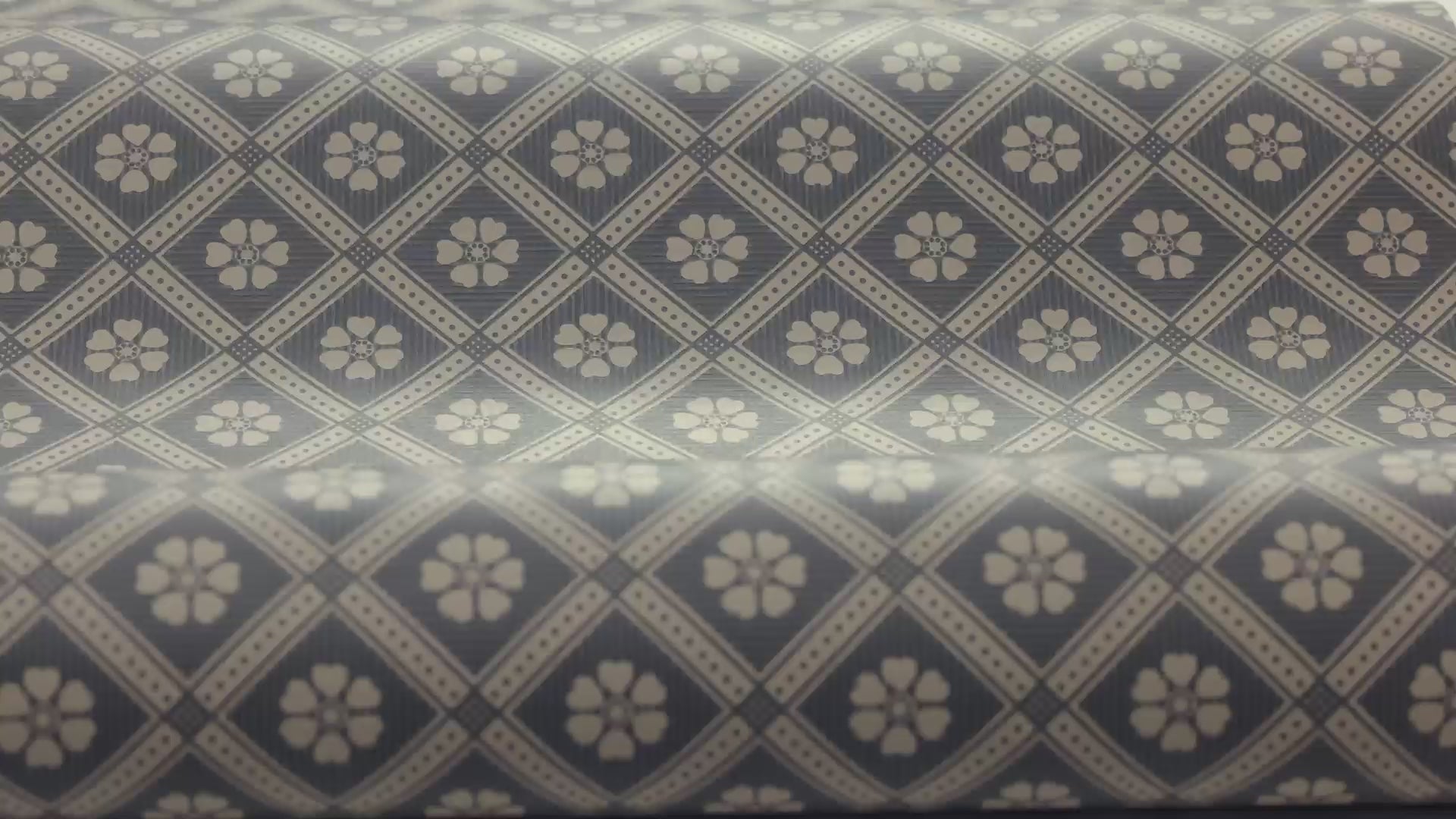 Tapeta z geometrycznym wzorem LOVE brązowy