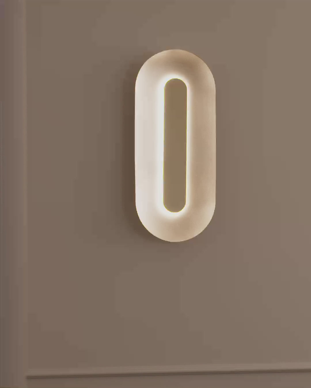 Lampa ścienna SASI mosiężny
