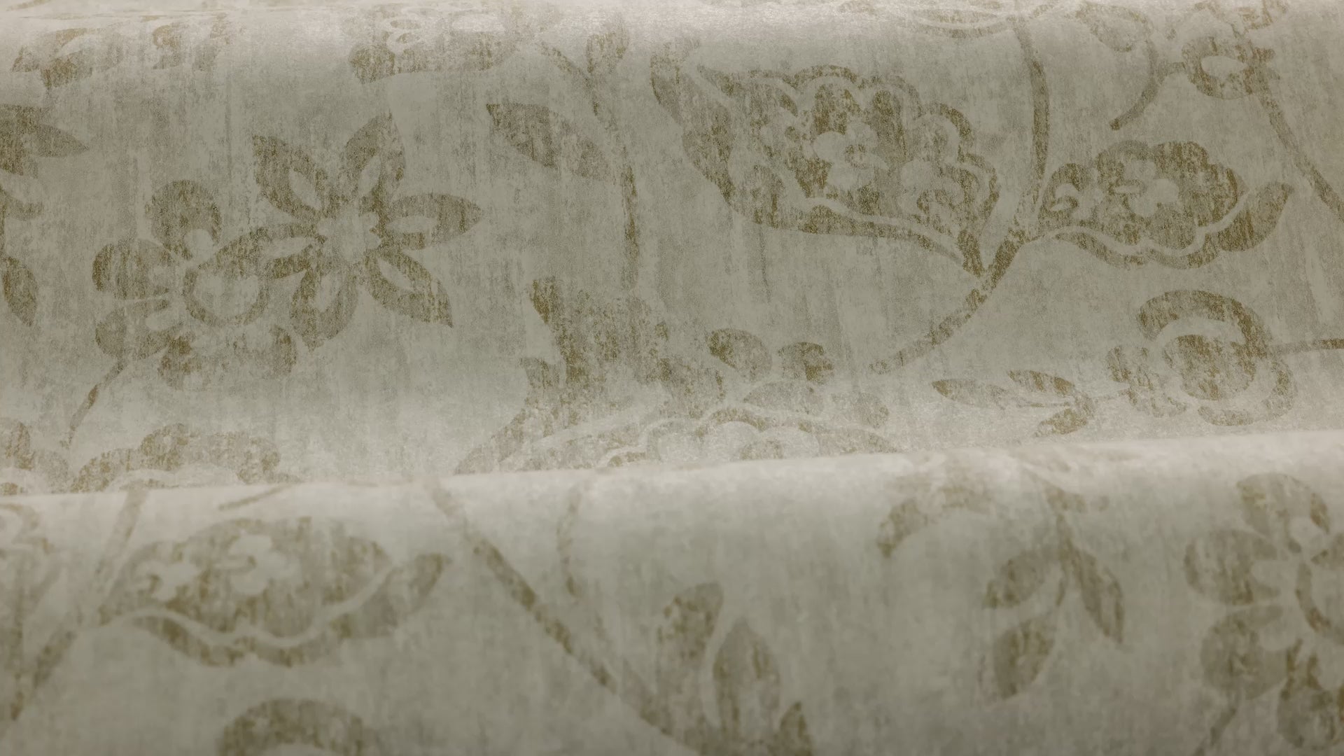 Tapeta flizelinowa papierowa z roślinnym wzorem CORNELIA beżowy