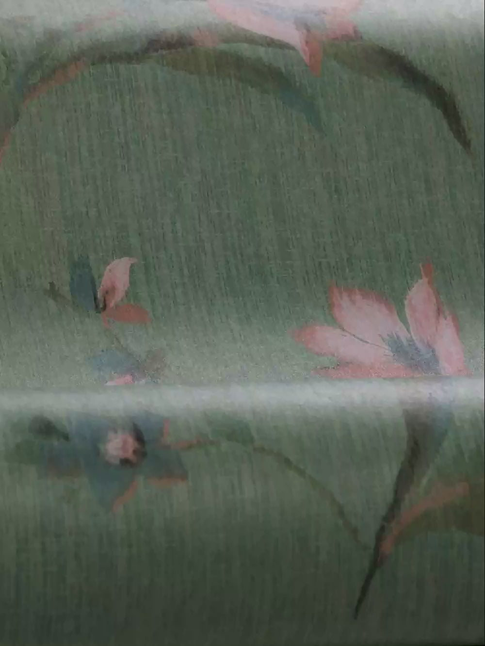 Wandbild mit pflanzlichem Motiv MARLENE grün