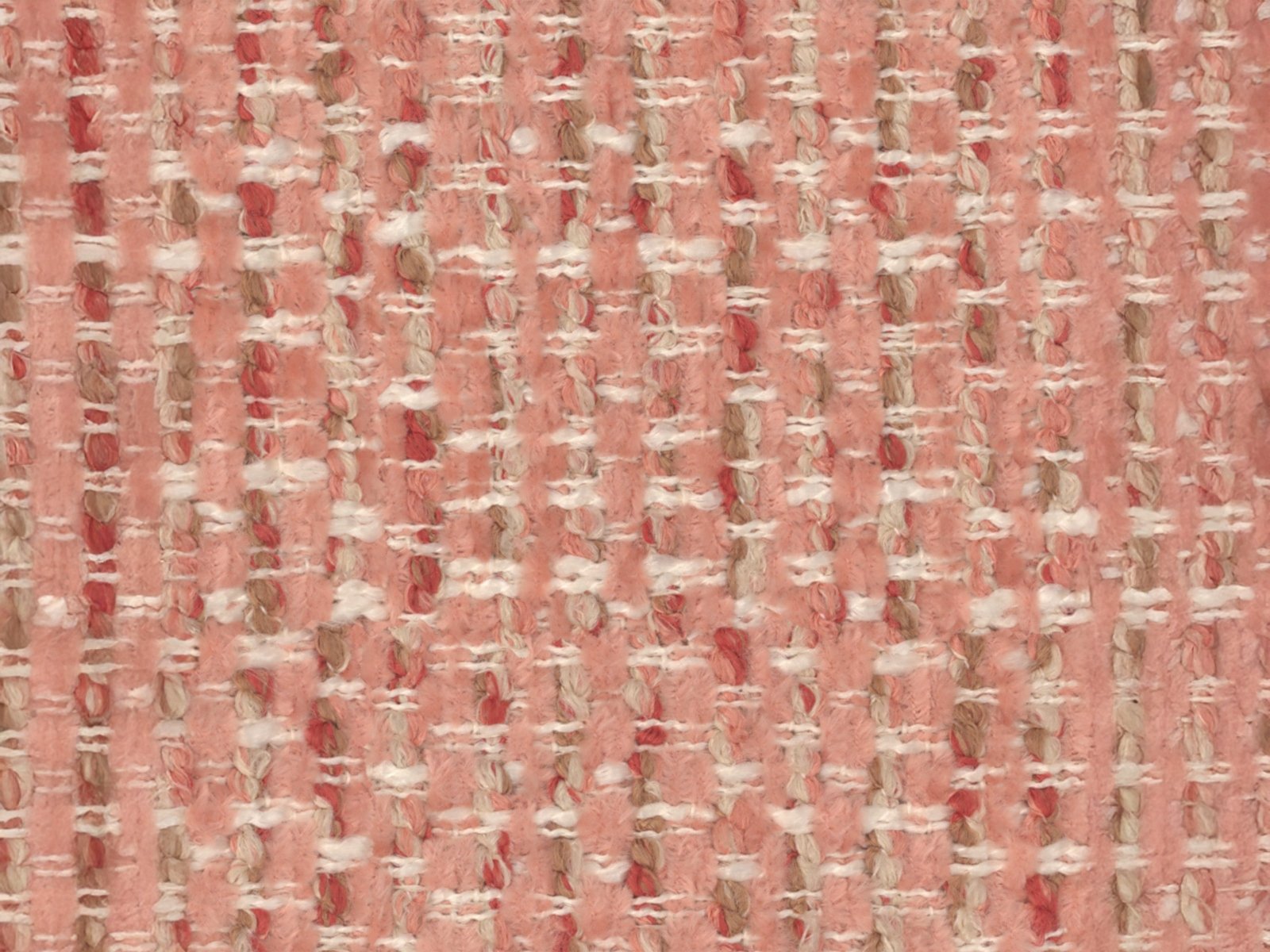 Rectangular Pouf GEORGIA Pink Chenille