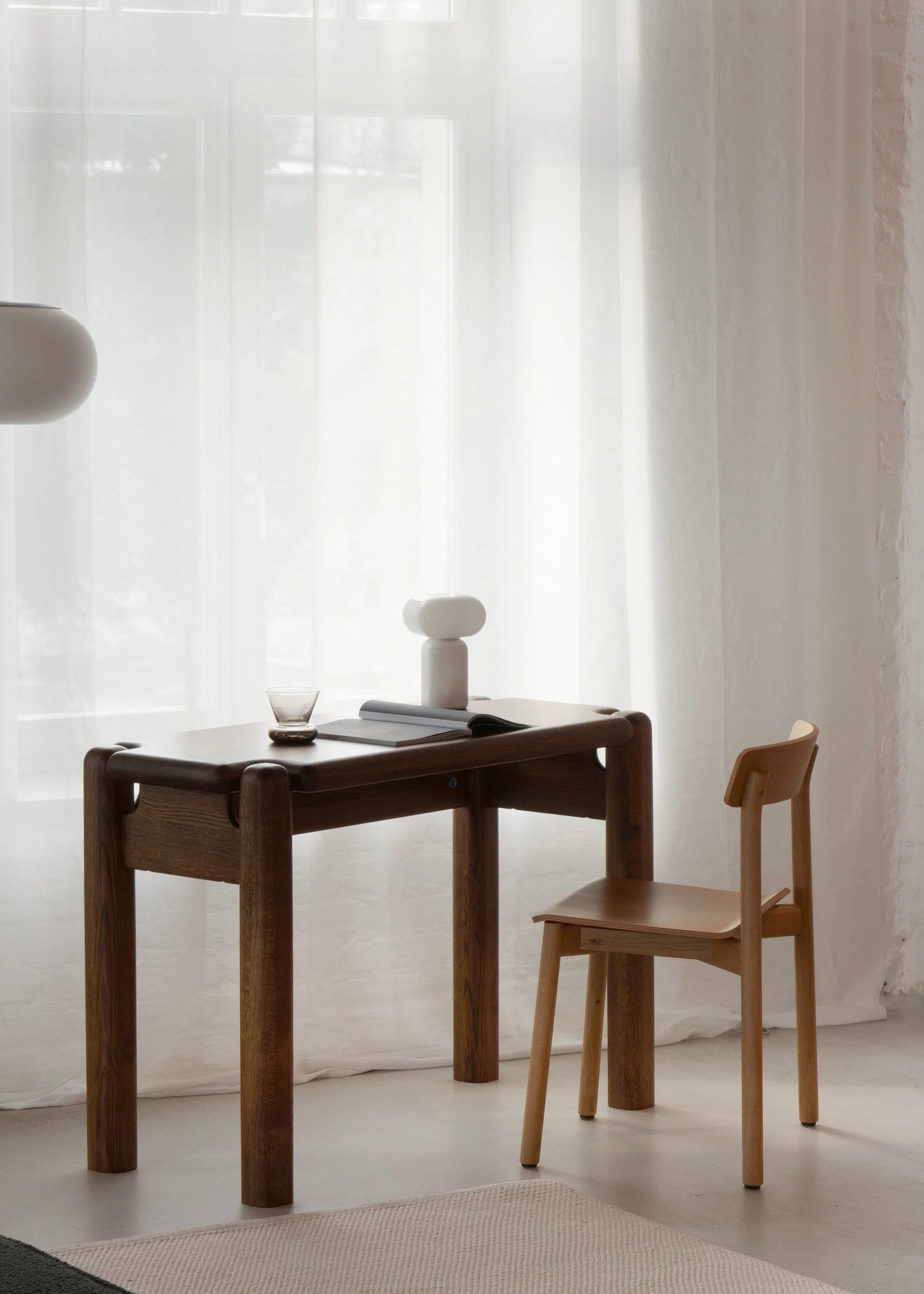 PUFFO Desk Oak Wood