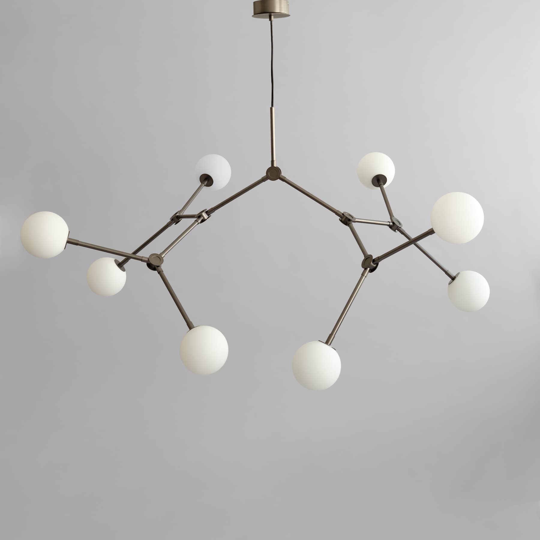 Lampa wisząca DROP BULP szary