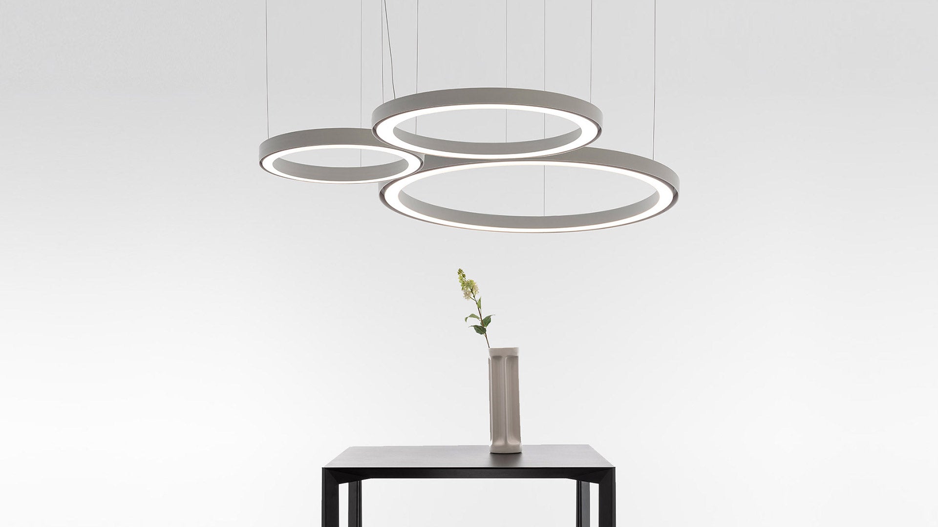 RIPPLE CLUSTER pendant lamp white