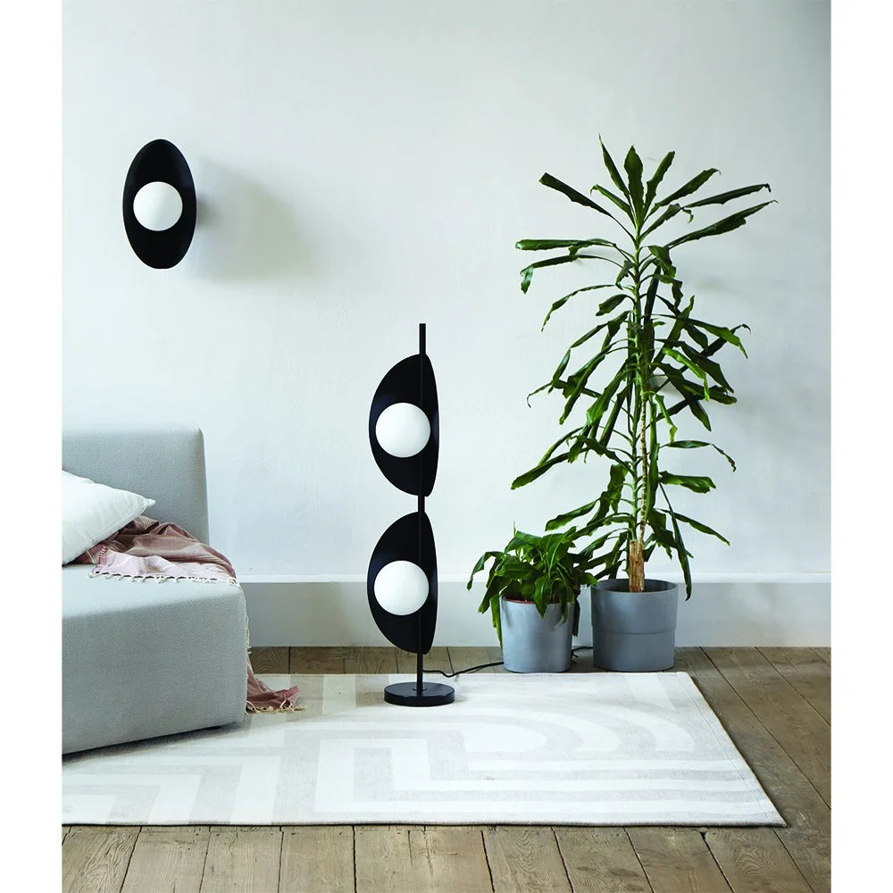 Lampa podłogowa SALLO czarny