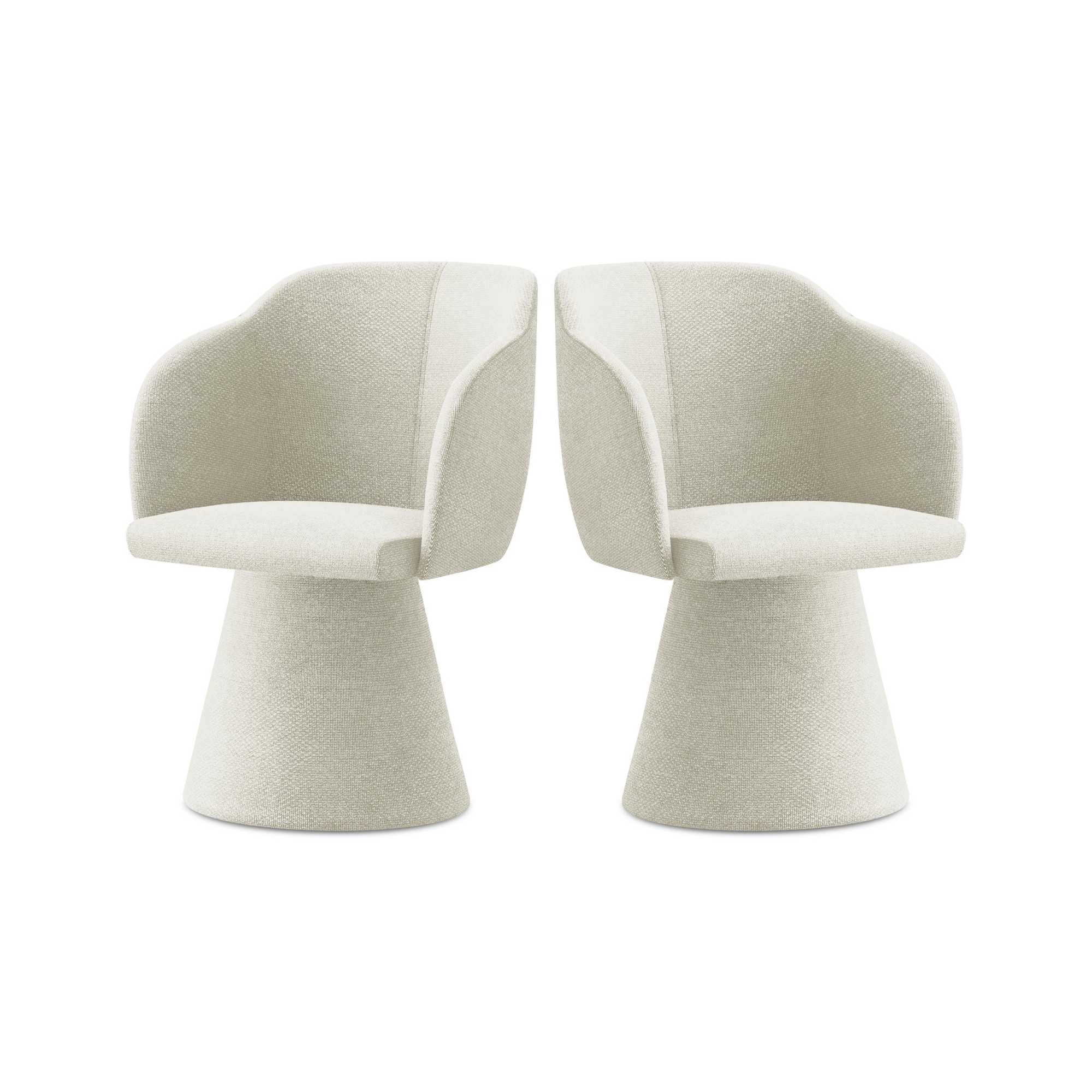 Krzesło KANOA piaskowy boucle