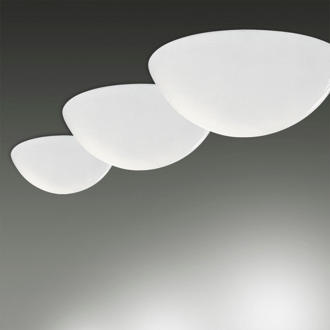 Lampa sufitowa SEMISFERA biały