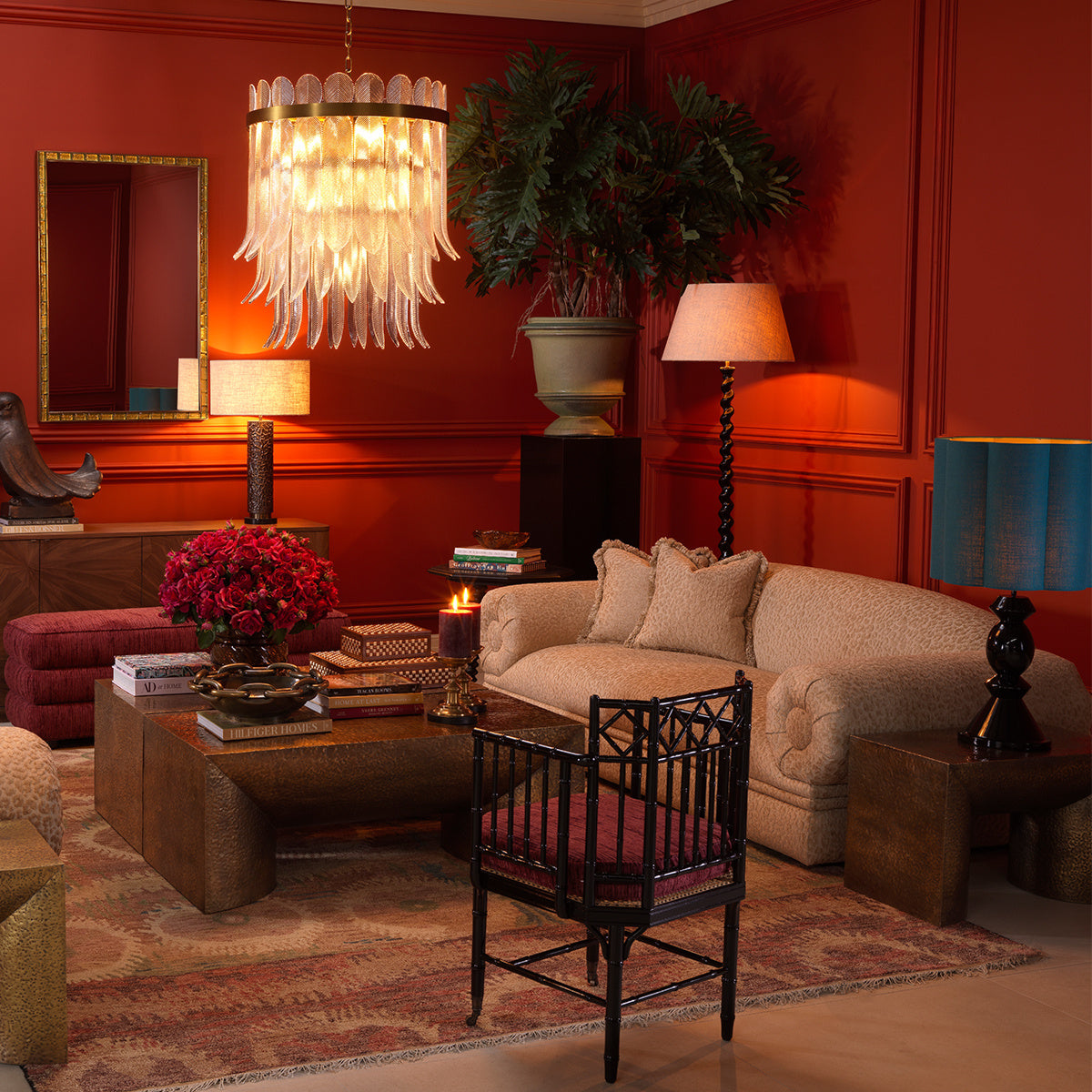 Donica zewnętrzna SHELDON zielona ceramika